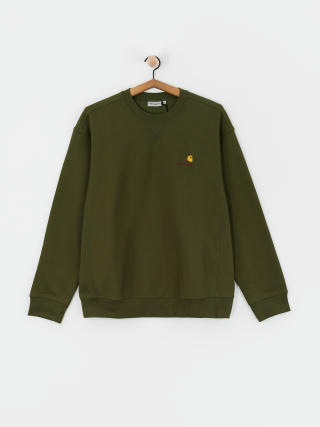 Mikina Carhartt WIP American Script (tarragon)