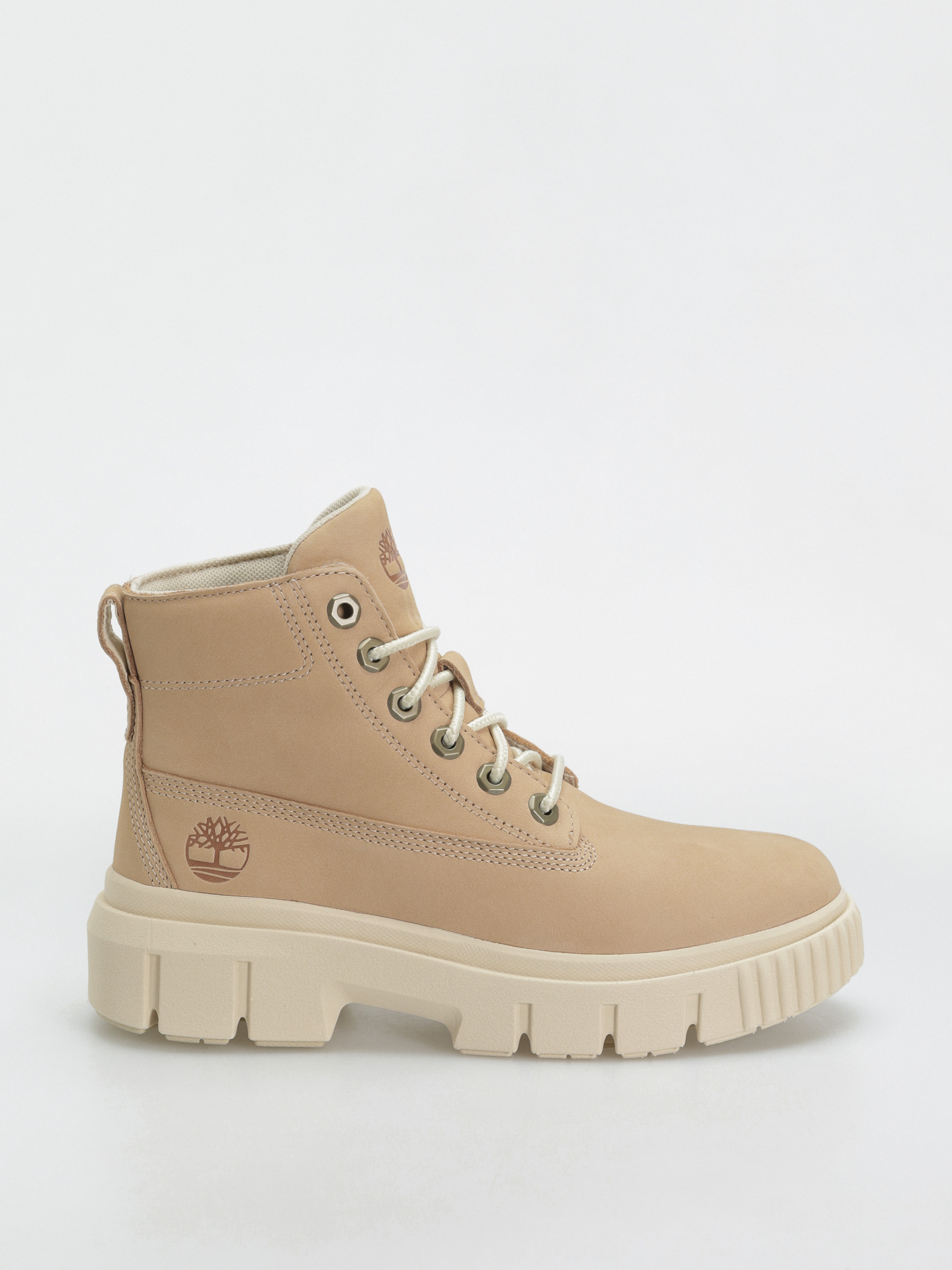Zimnu00e9 topu00e1nky Timberland Greyfield Wmn (light beige nubuck)