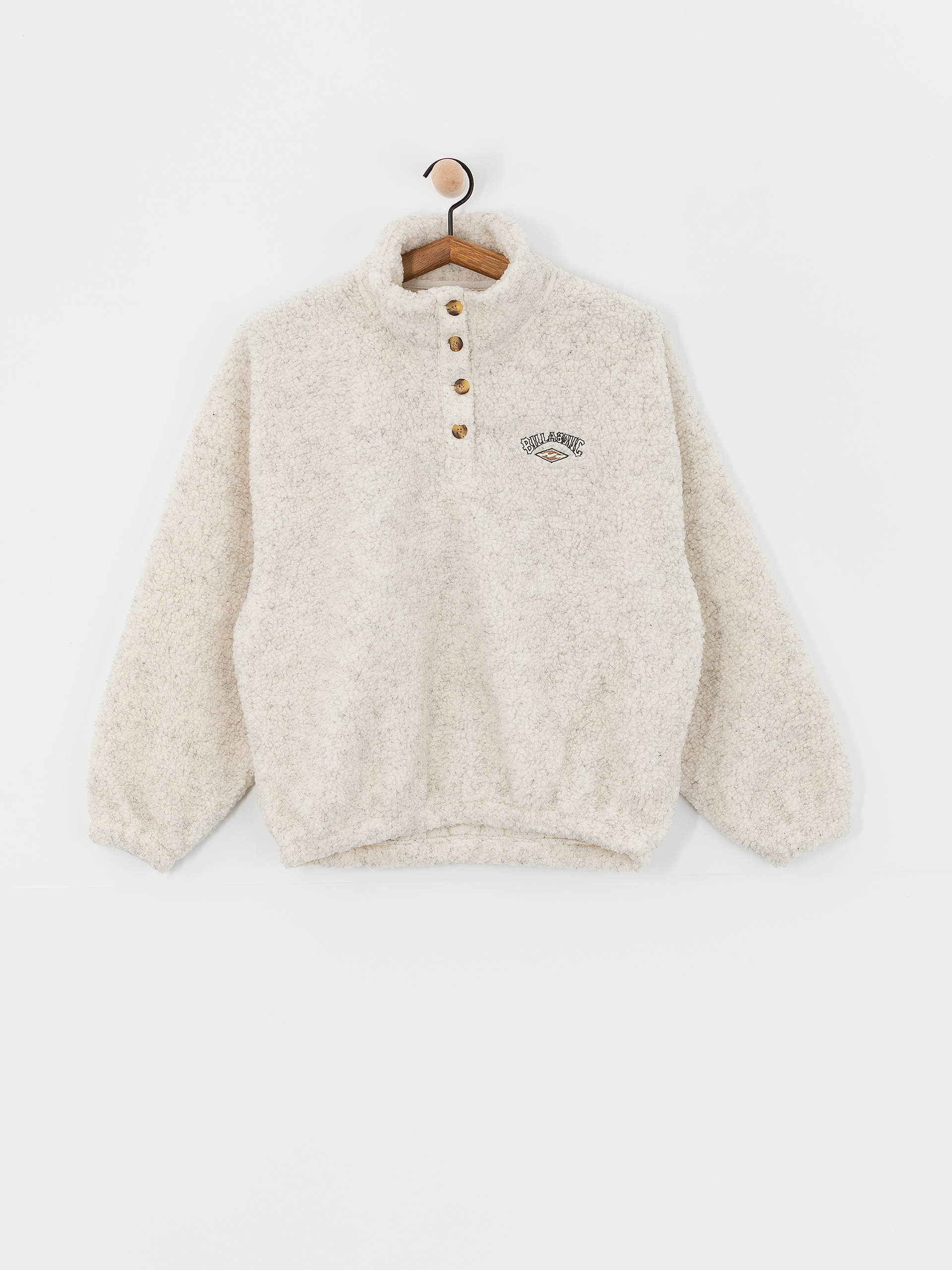 Dámsky Flísová mikina Billabong Run The Road (white cap)