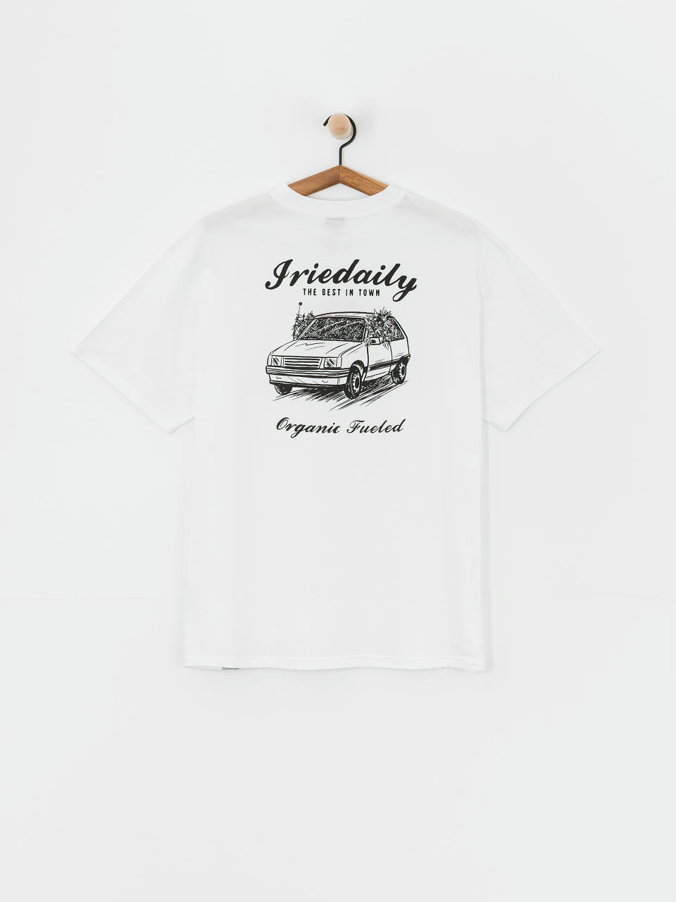 Tričko Iriedaily Organic Fueled (white)