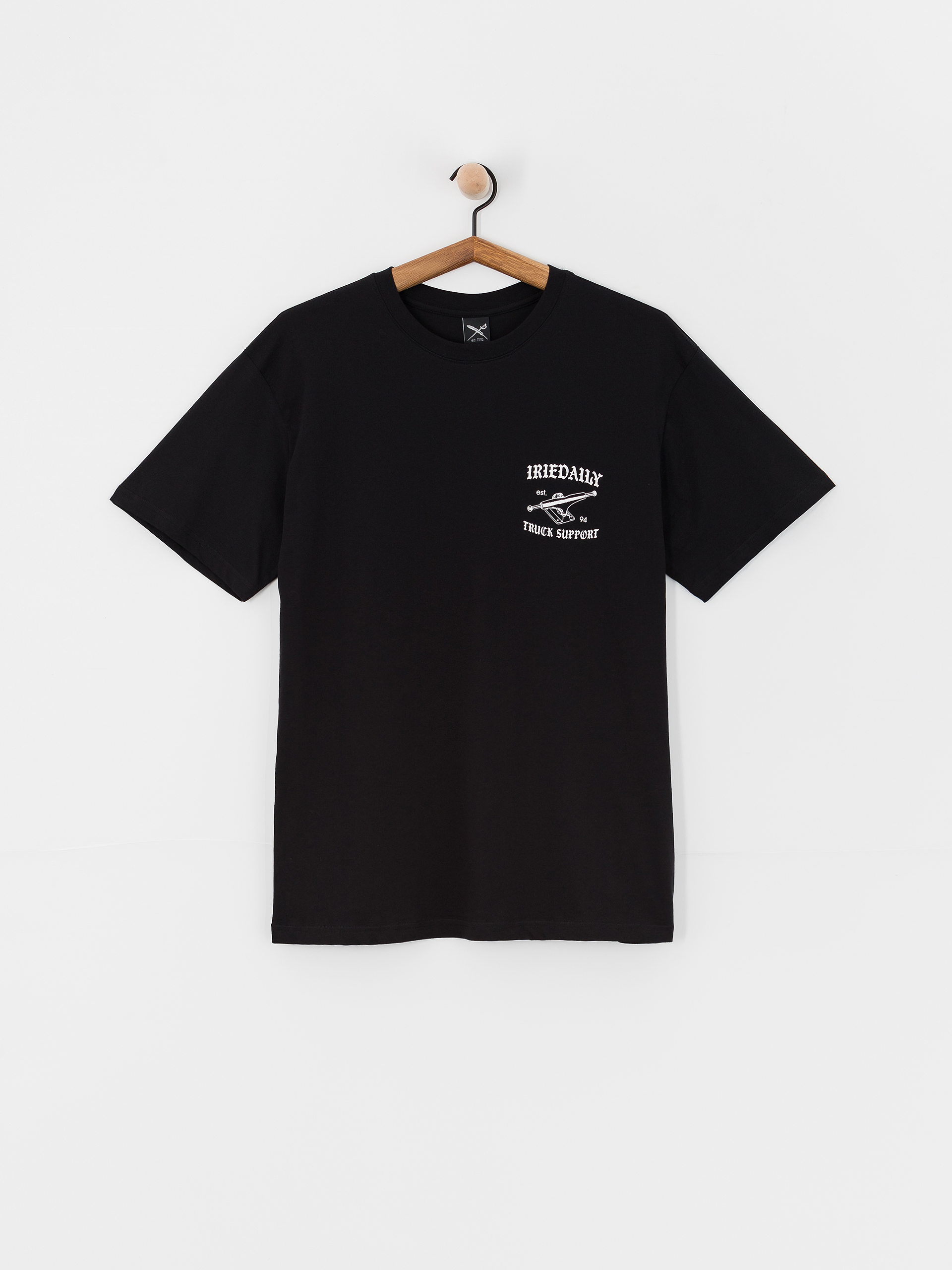 Tričko Iriedaily Truck Support (black)