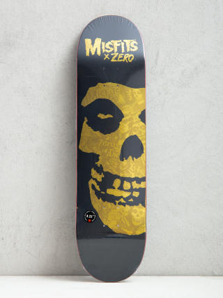 Doska Zero Misfits Fiend Skull Collage (gold foil)