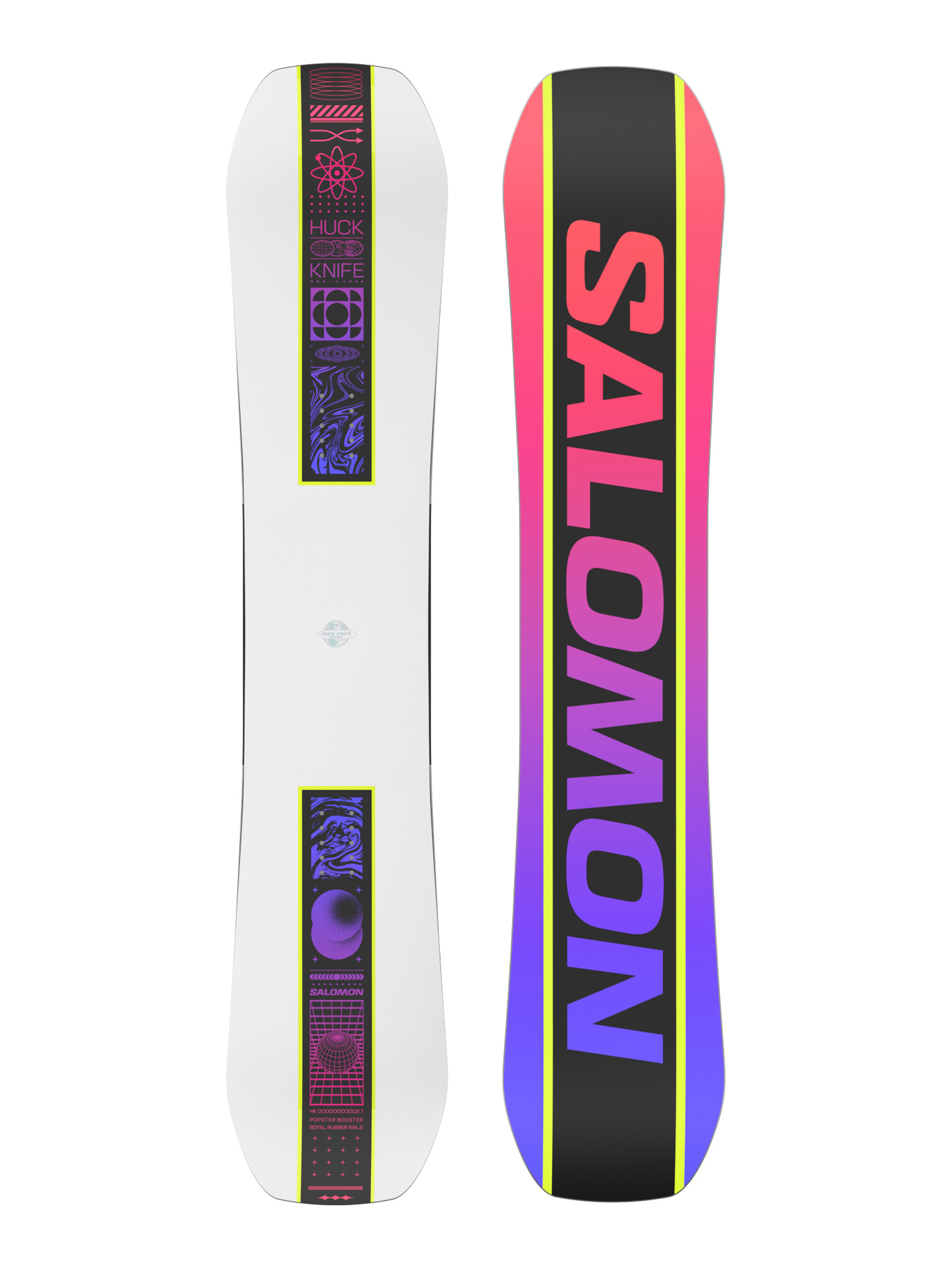 Pánska Snowboard Salomon Huck Knife (white/black)