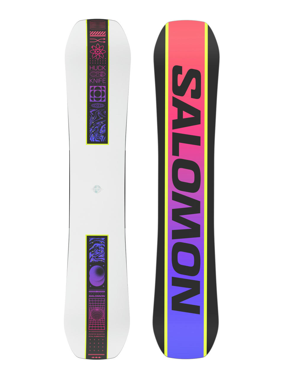 Pánska Snowboard Salomon Huck Knife (white/red/blue)