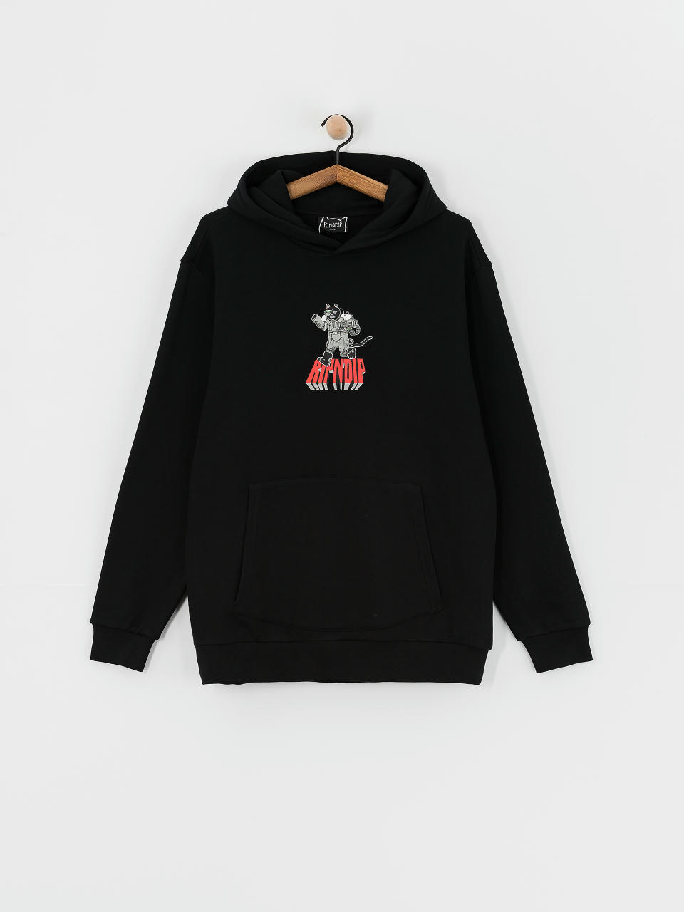 Mikina s kapucňou RipNDip Tomorrowland HD (black)