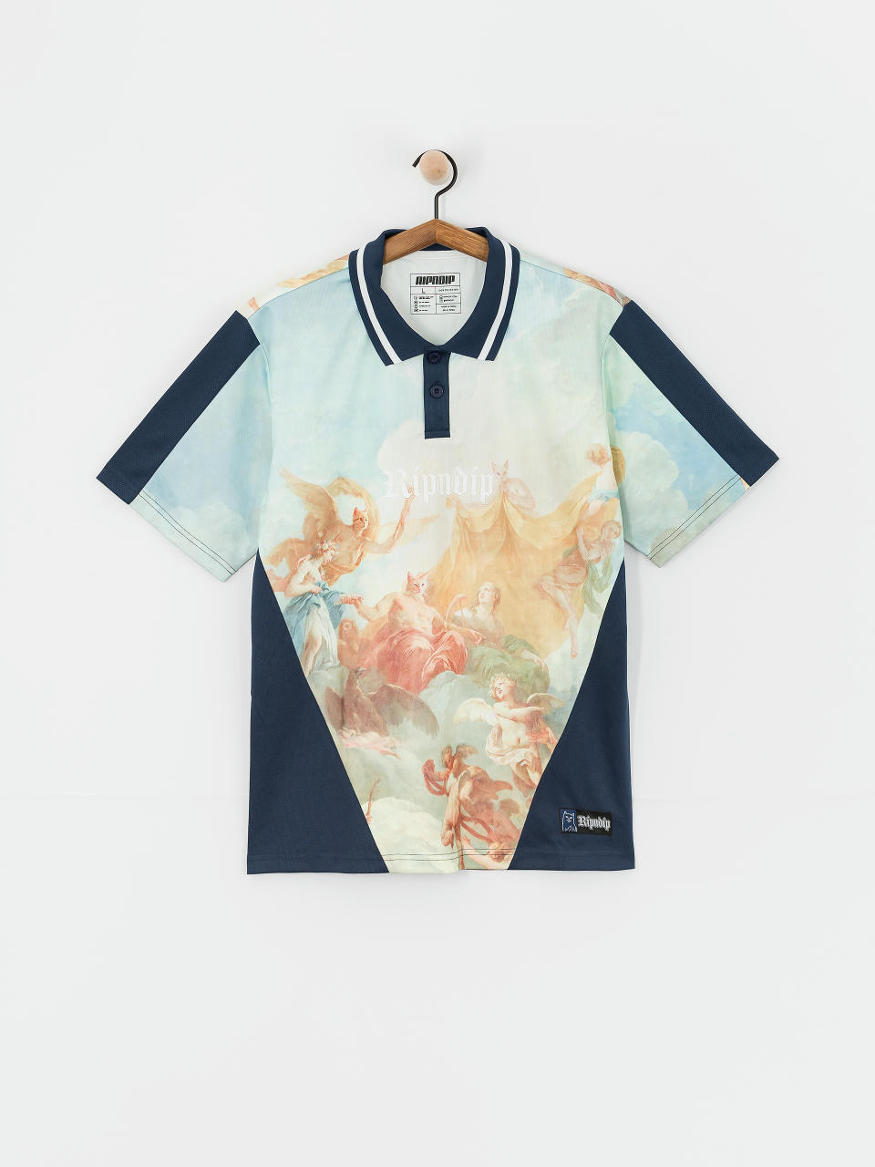 Tričko RipNDip Heavens Waiting Soccer Jersey (navy multi)