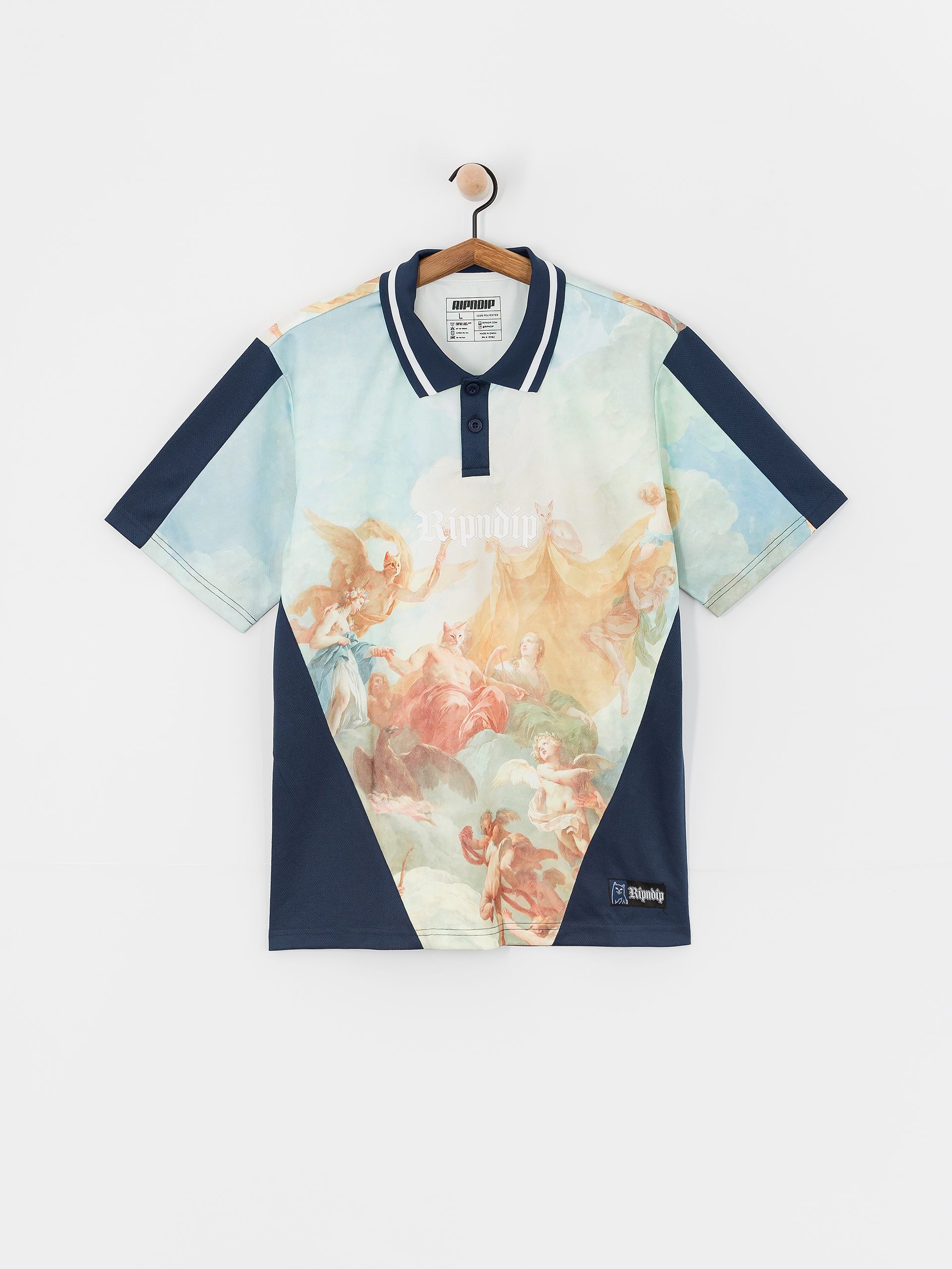 Tričko RipNDip Heavens Waiting Soccer Jersey (navy multi)