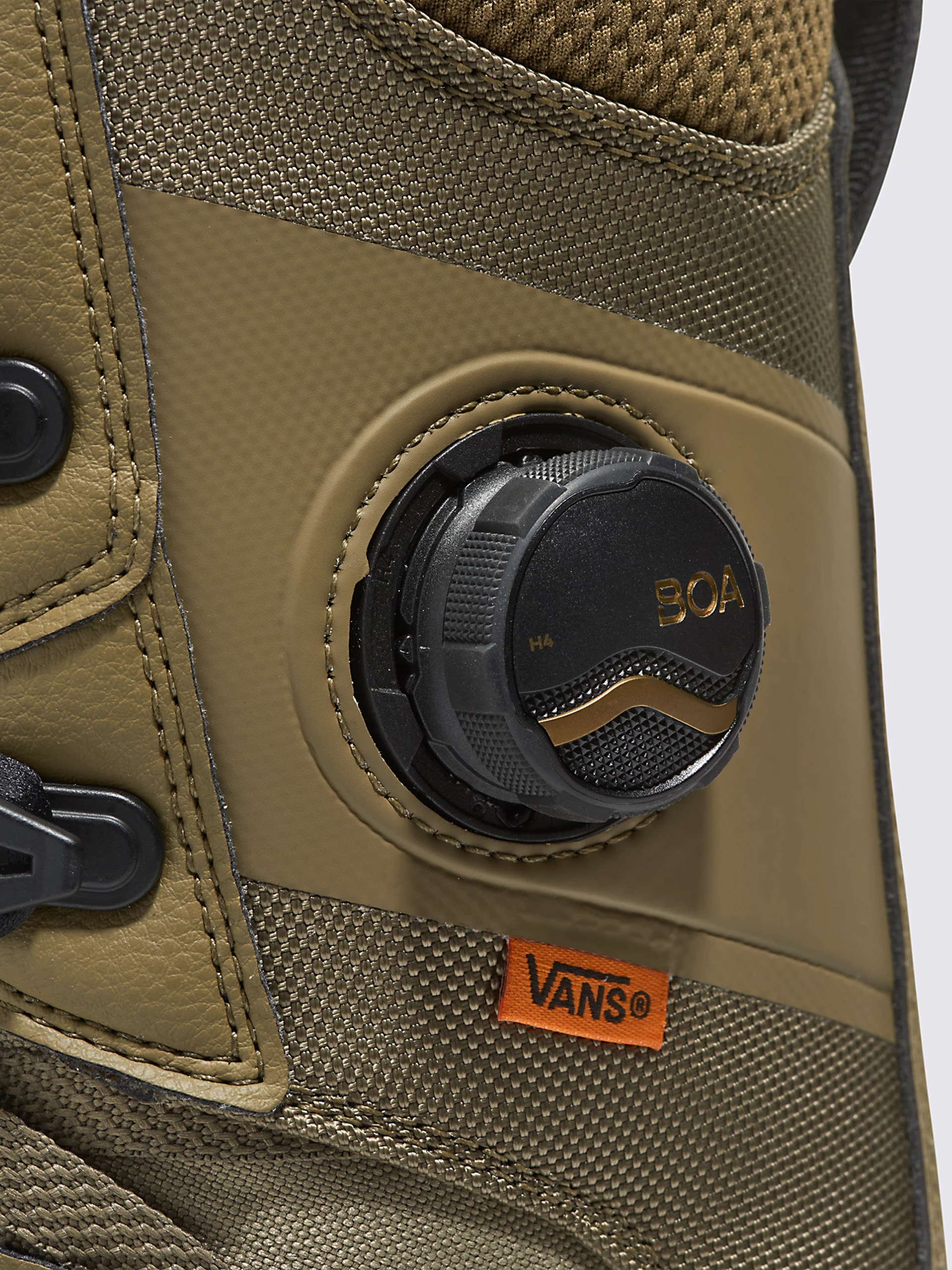 Pánske Obuv na snowboard Vans Invado Pro (black/olive)