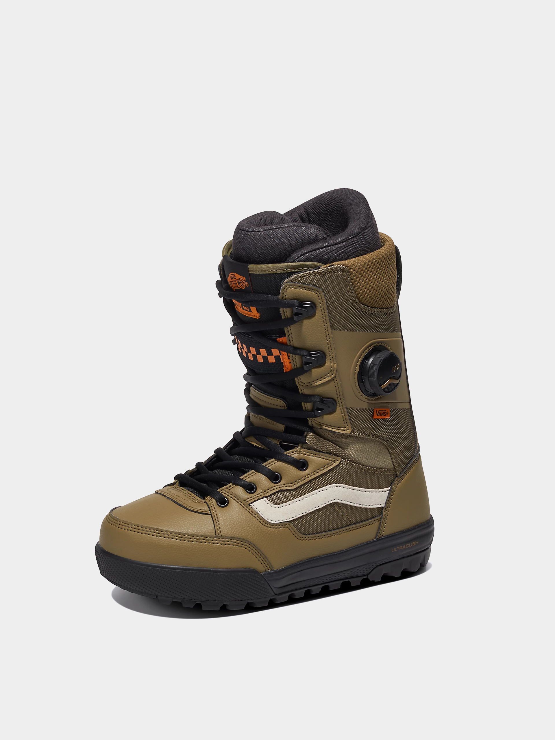 Obuv na snowboard Vans Invado Pro (black/olive)