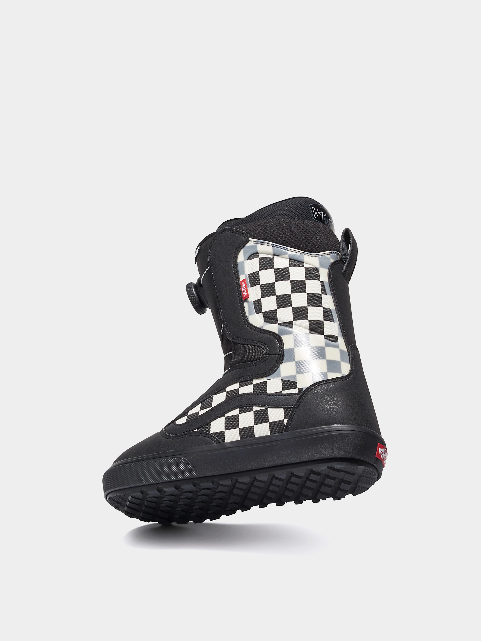 Pánske Obuv na snowboard Vans Aura Og (black/checkerboard)