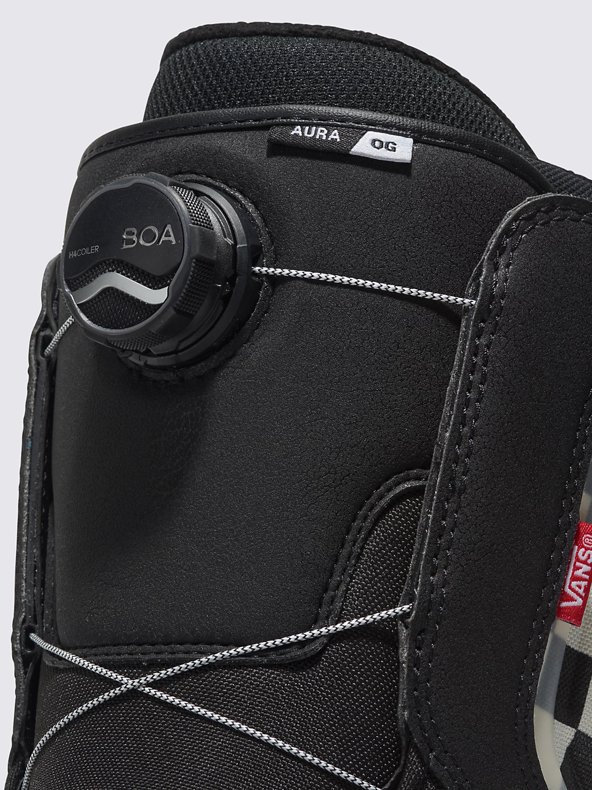 Pánske Obuv na snowboard Vans Aura Og (black/checkerboard)