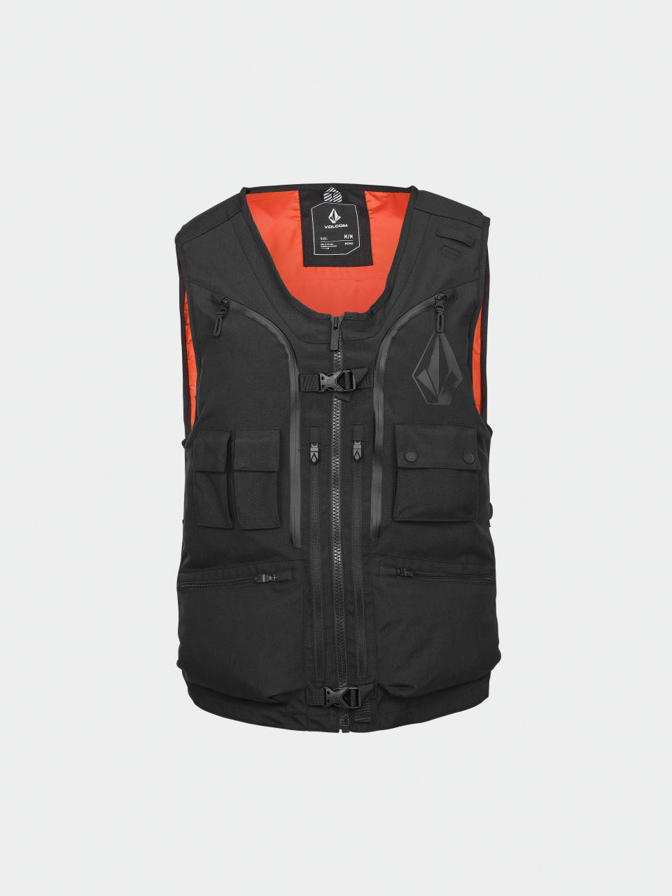 Pánska Snowboardová bunda Volcom Iguchi Slack Vest (black)