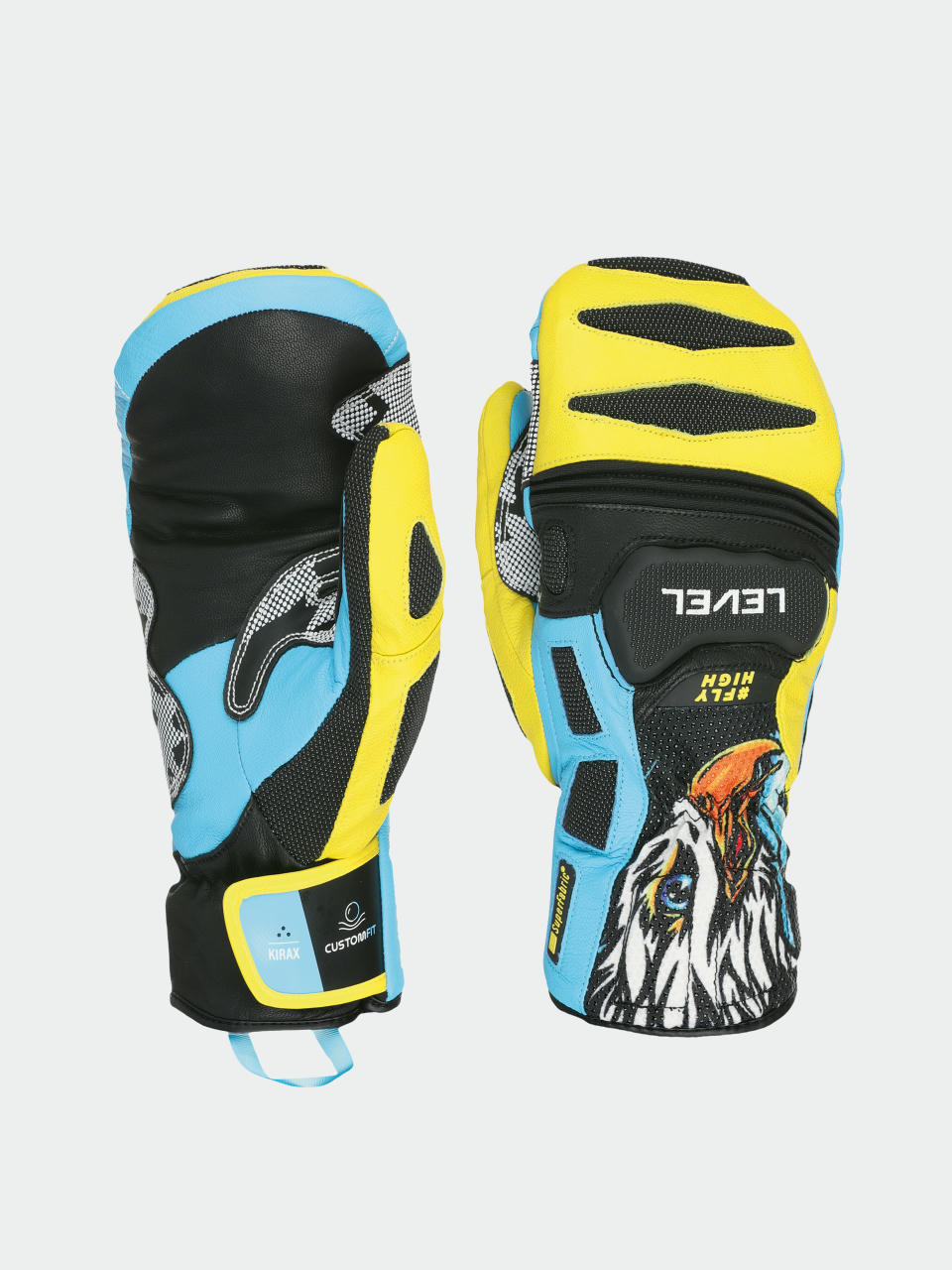 Rukavice Level Sq Cf Mitt (yellow blue)