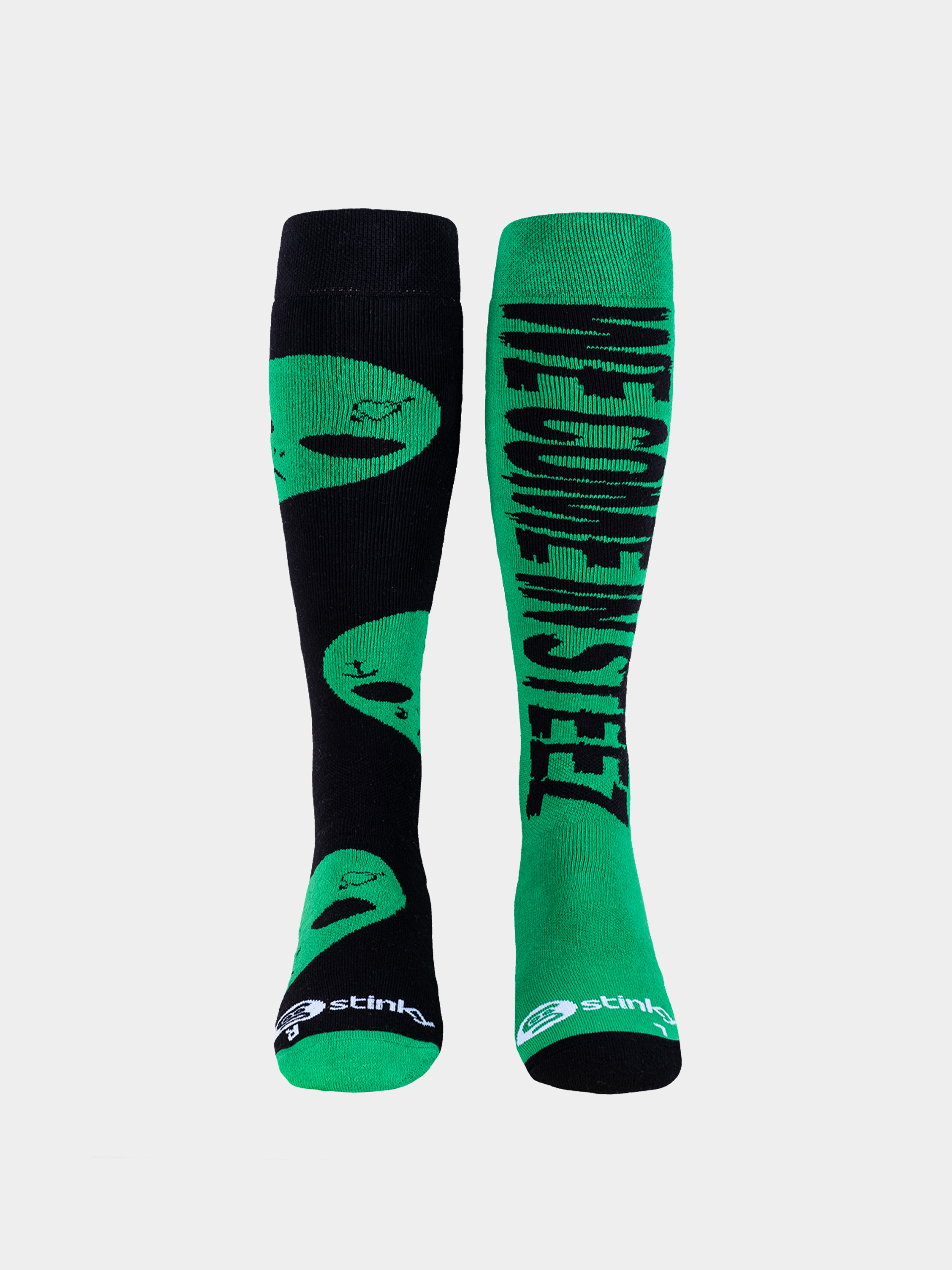 Ponožky Stinky Socks On Their Way (green/black)
