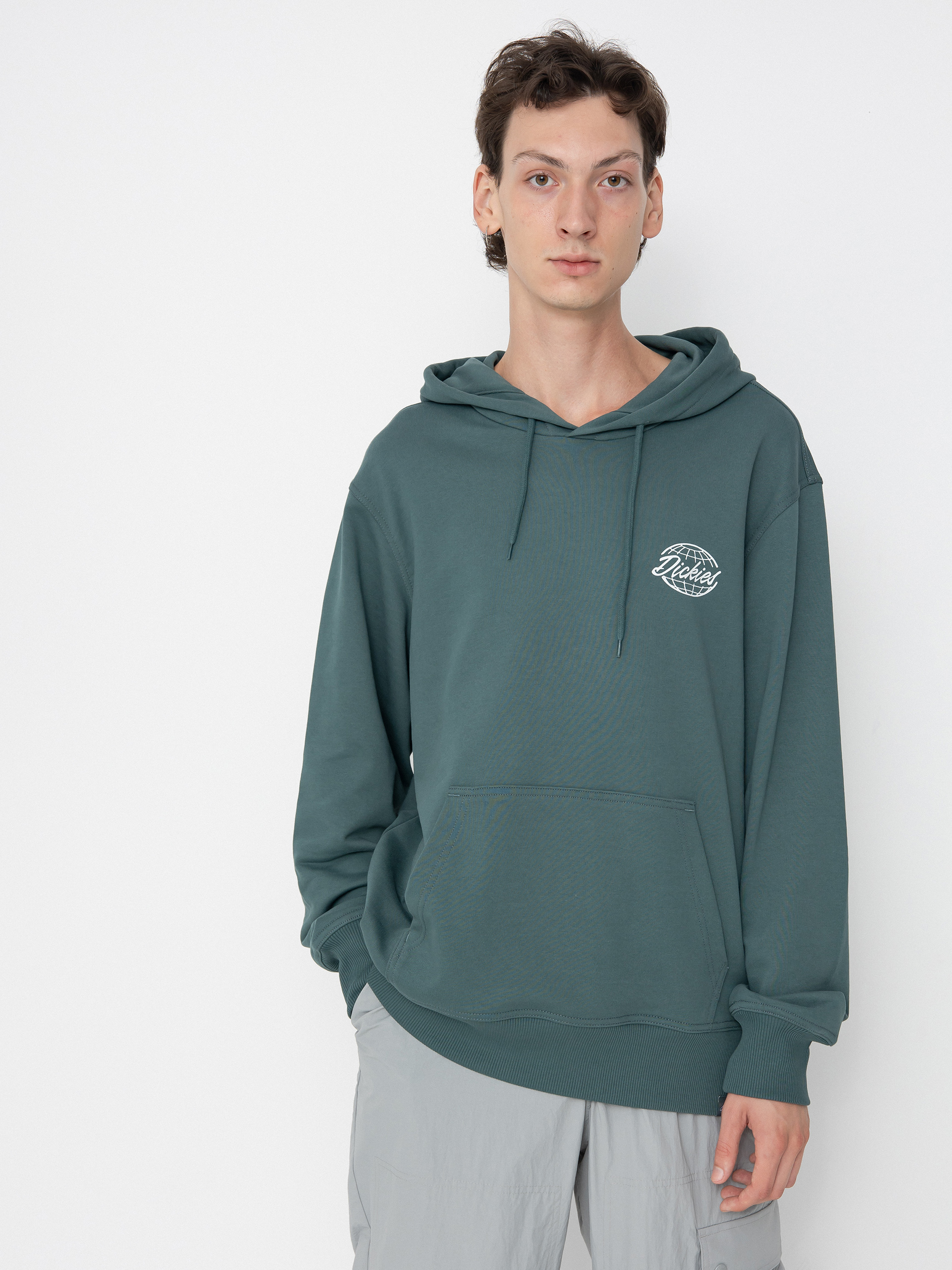 Mikina s kapucňou Dickies Globe HD (lincoln green)