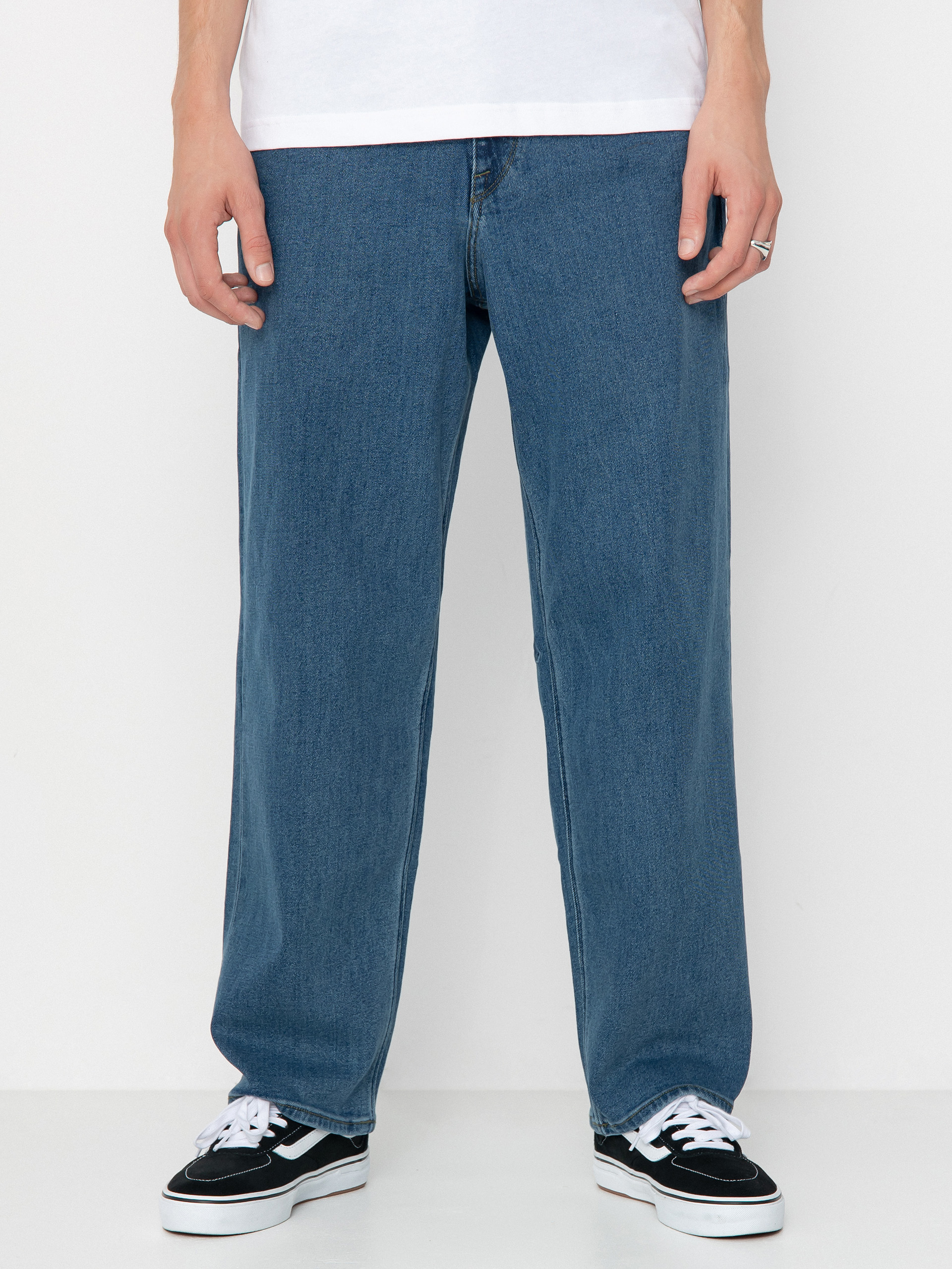 Nohavice Volcom Billow Denim (washed blue)