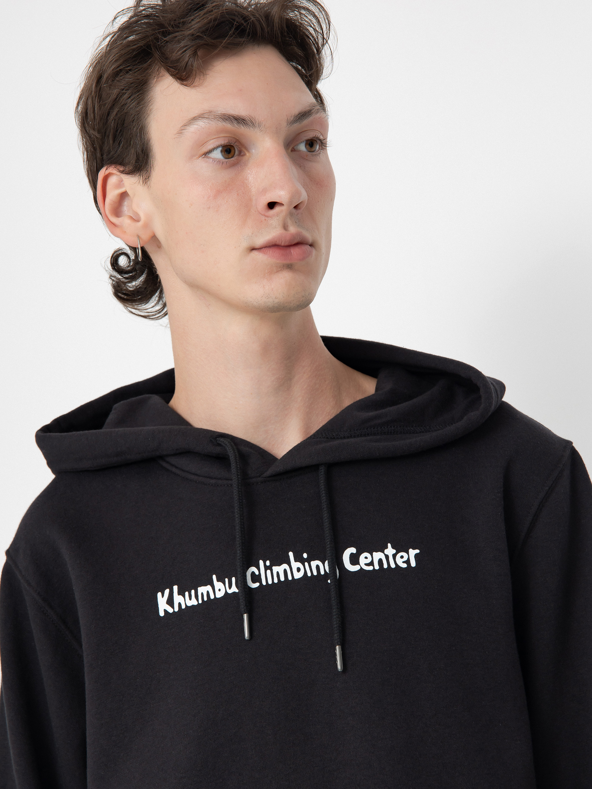 Mikina s kapucňou The North Face Climb HD (tnf black/khumbu climbi)