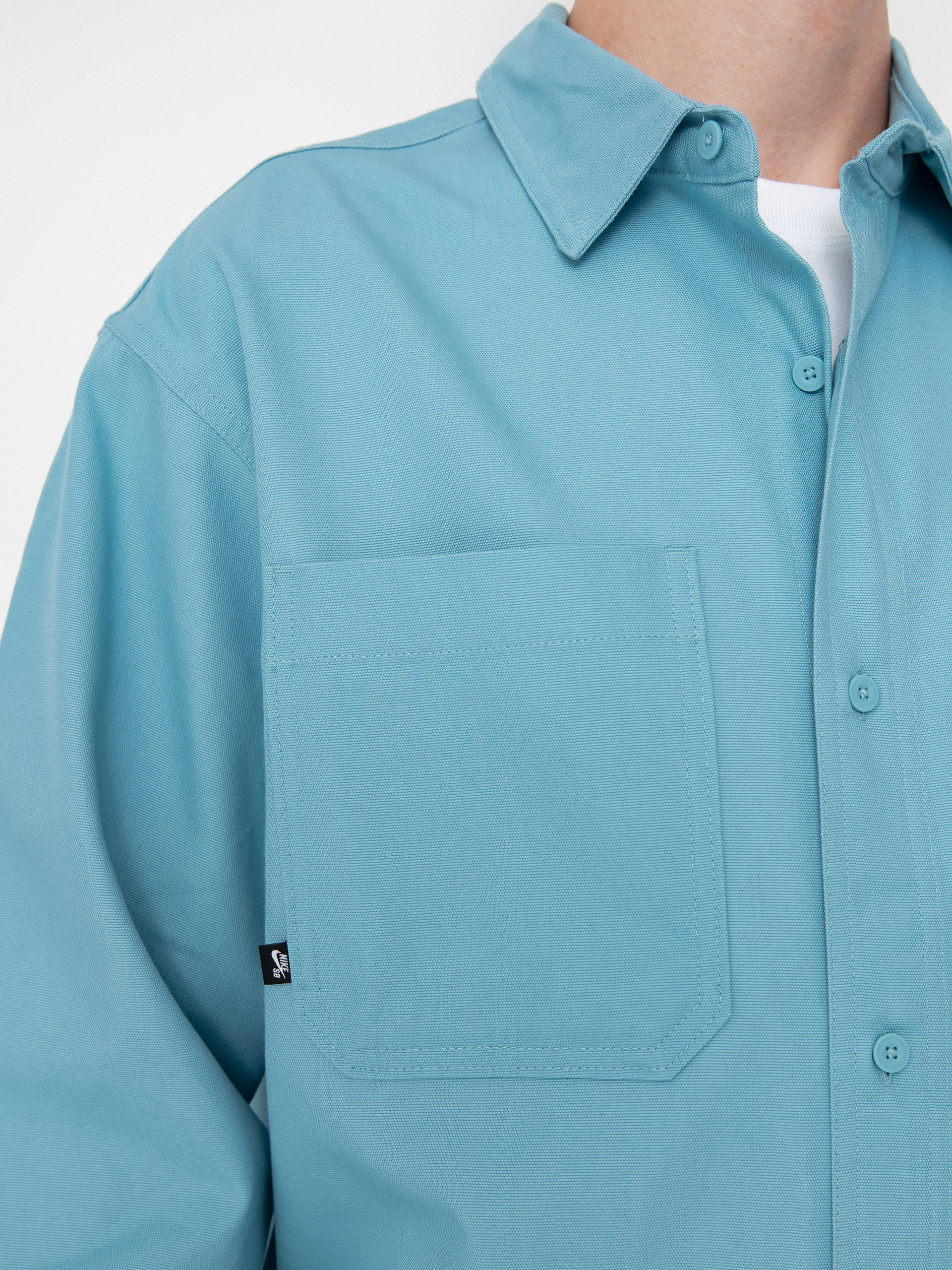 Košeľa Nike SB New Essential (denim turq/white)