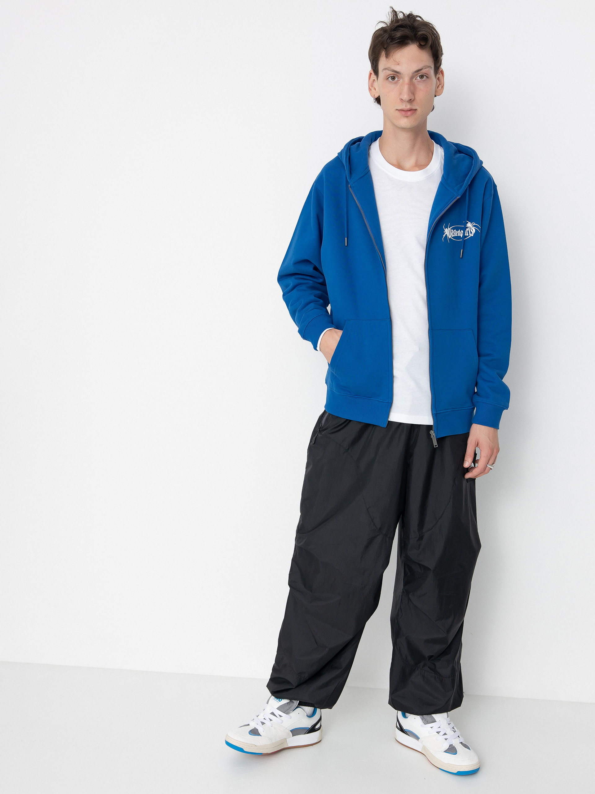 Mikina s kapucňou Wasted Paris Boiler Reset ZHD (arena blue)