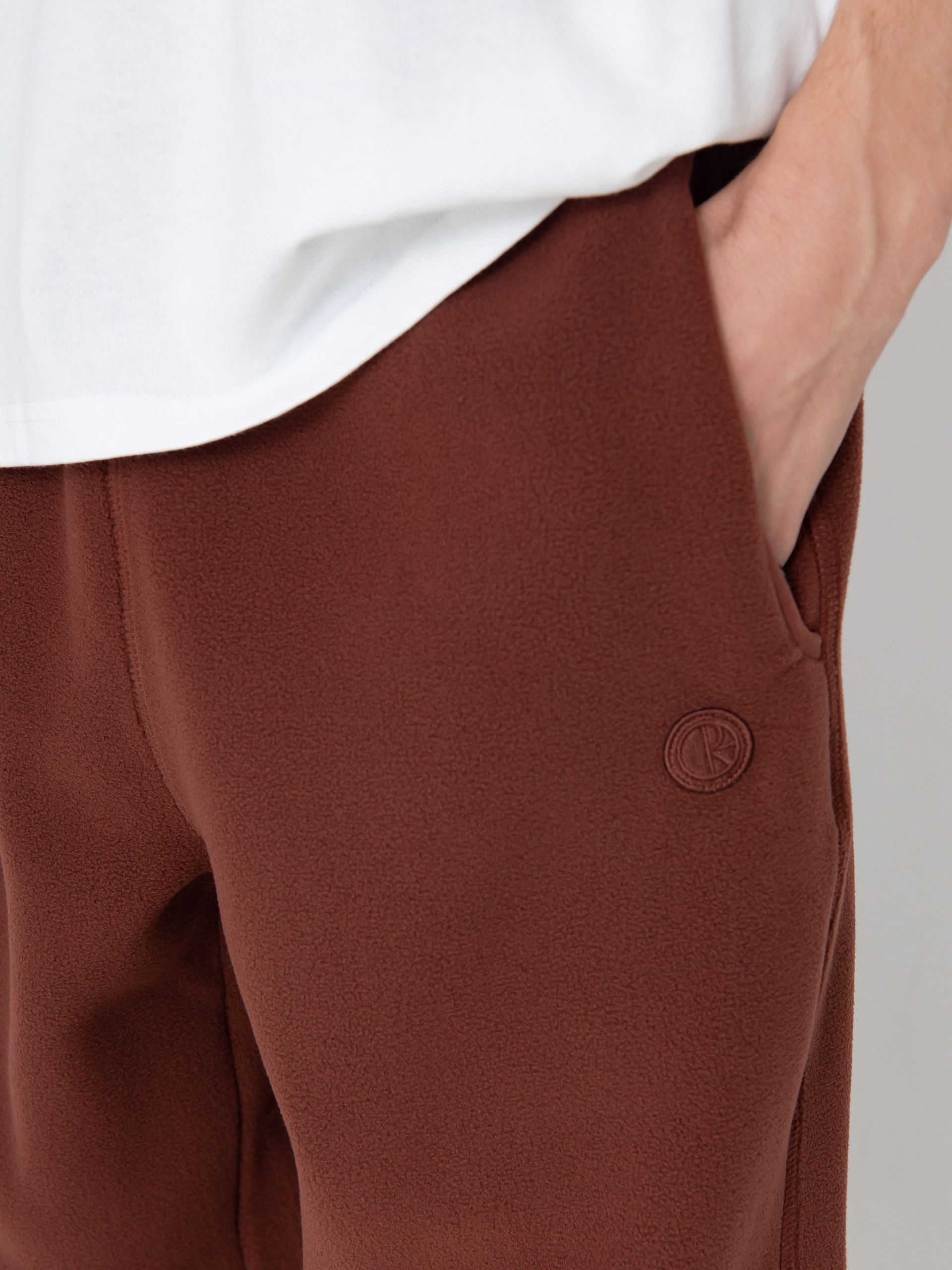Nohavice Polar Skate Ivan Sweatpants (wine)