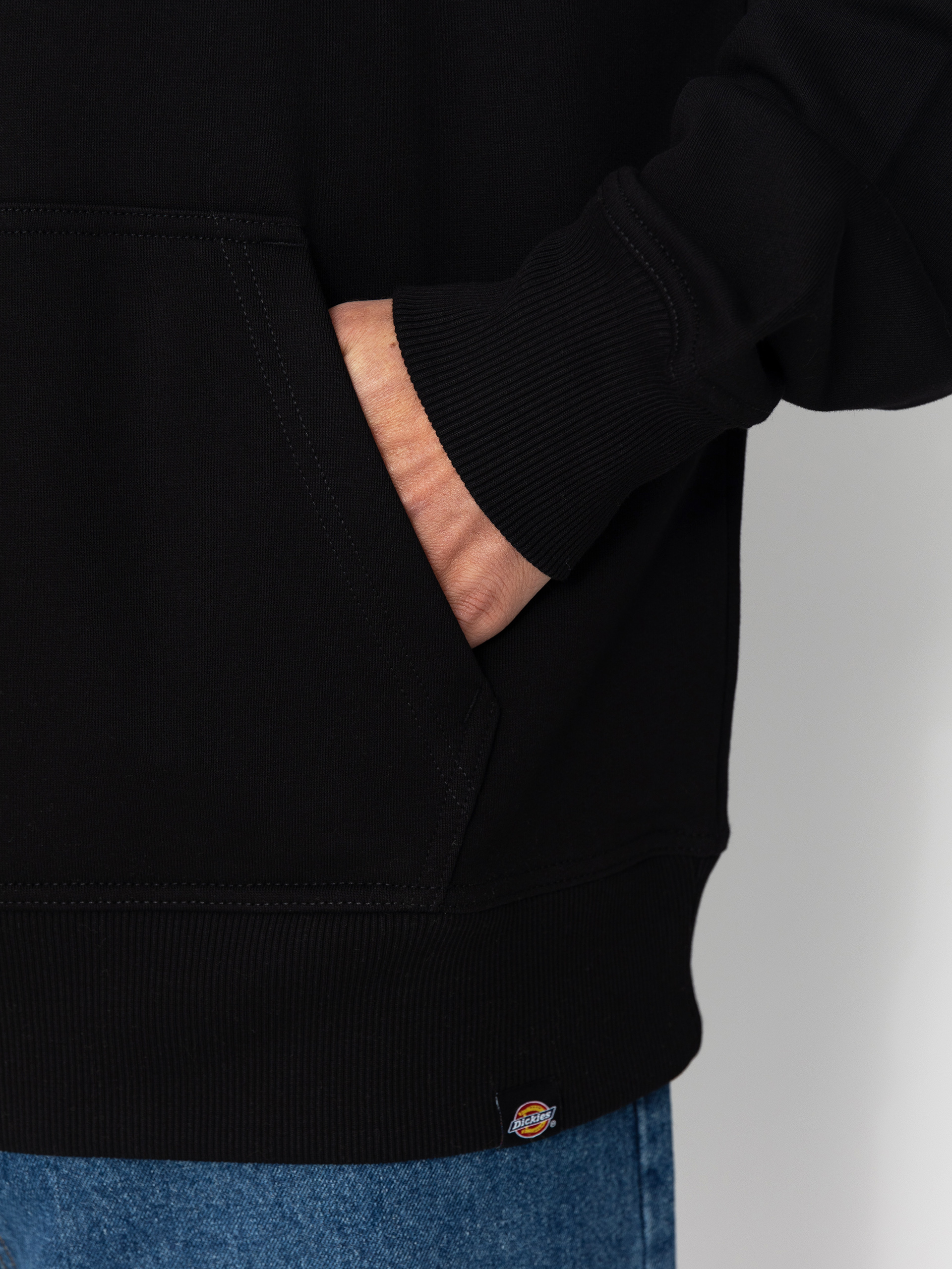 Mikina s kapucňou Dickies Globe HD (black)