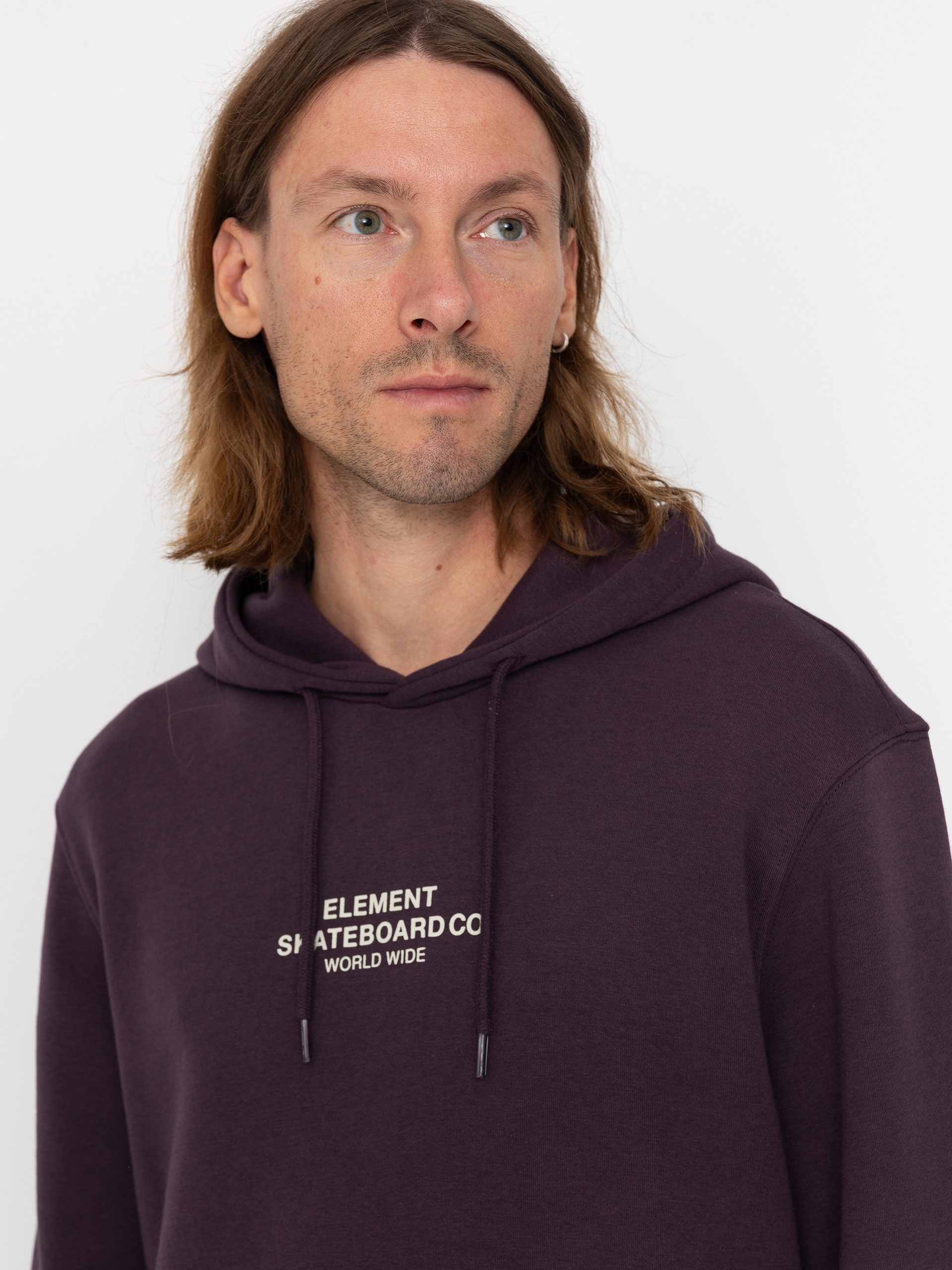 Mikina s kapucňou Element Skateboard Co HD (plum perfect)