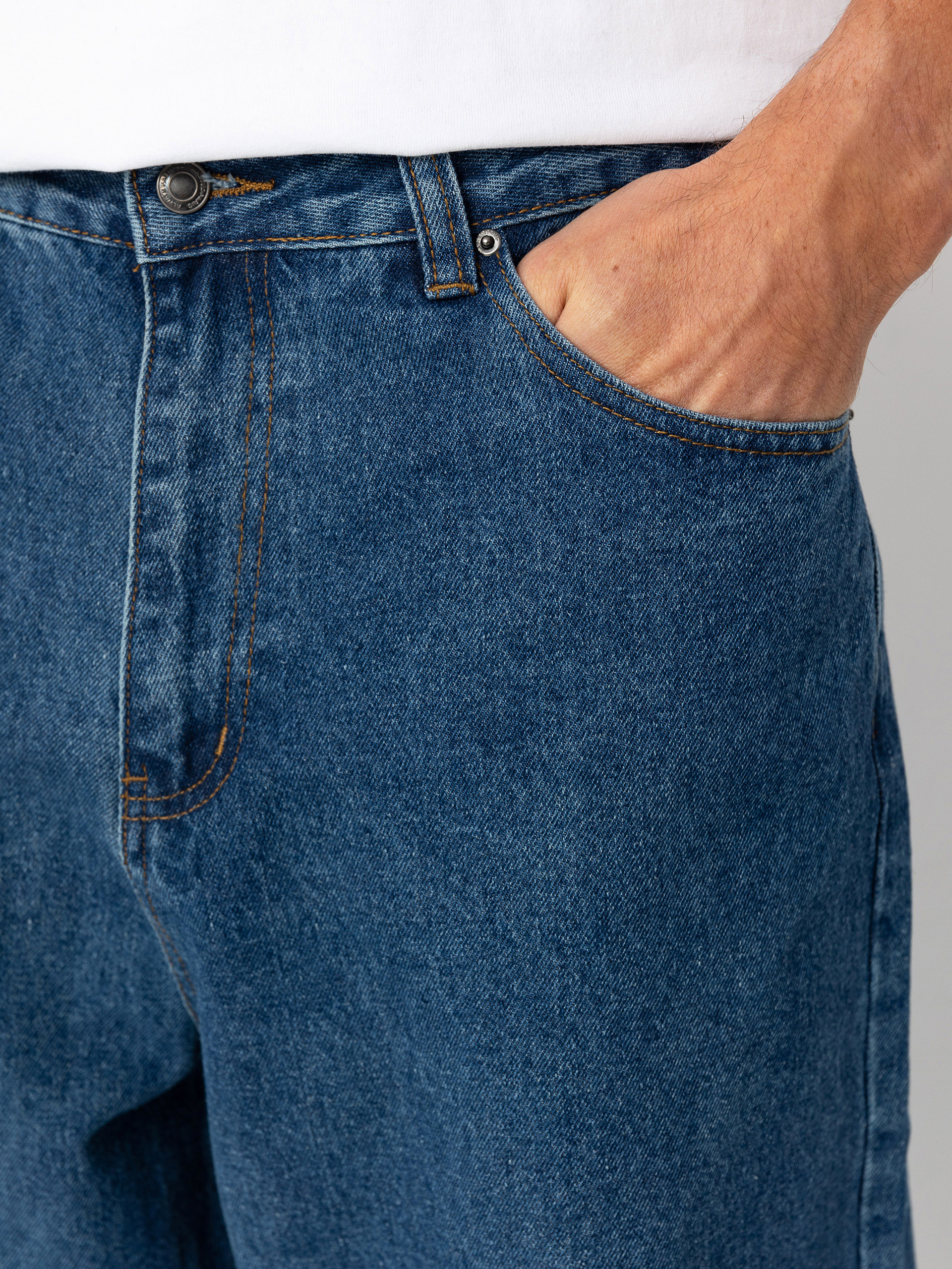 Nohavice Wasted Paris Signature Casper (washed blue)