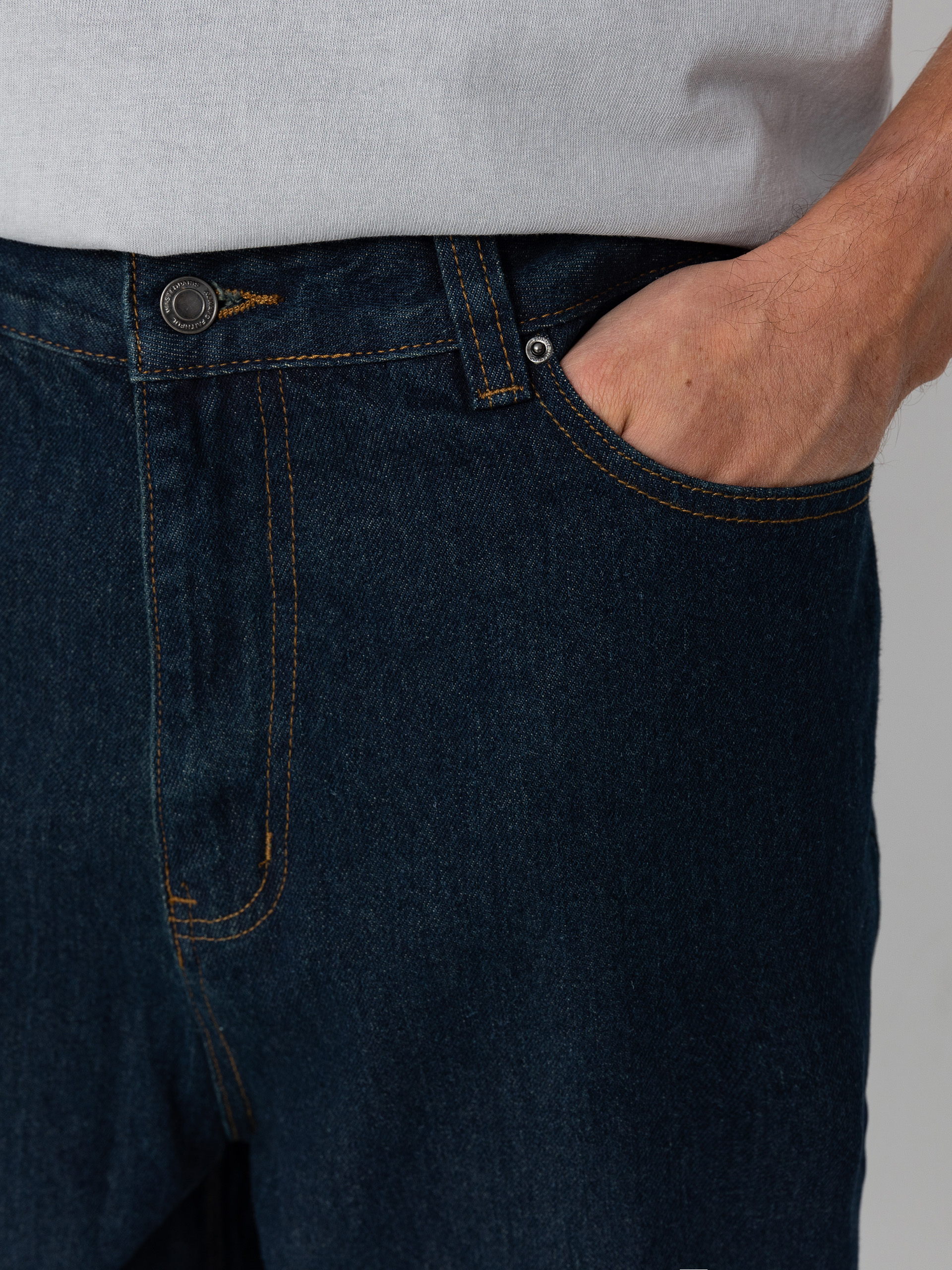 Nohavice Wasted Paris Signature Casper (raw blue)