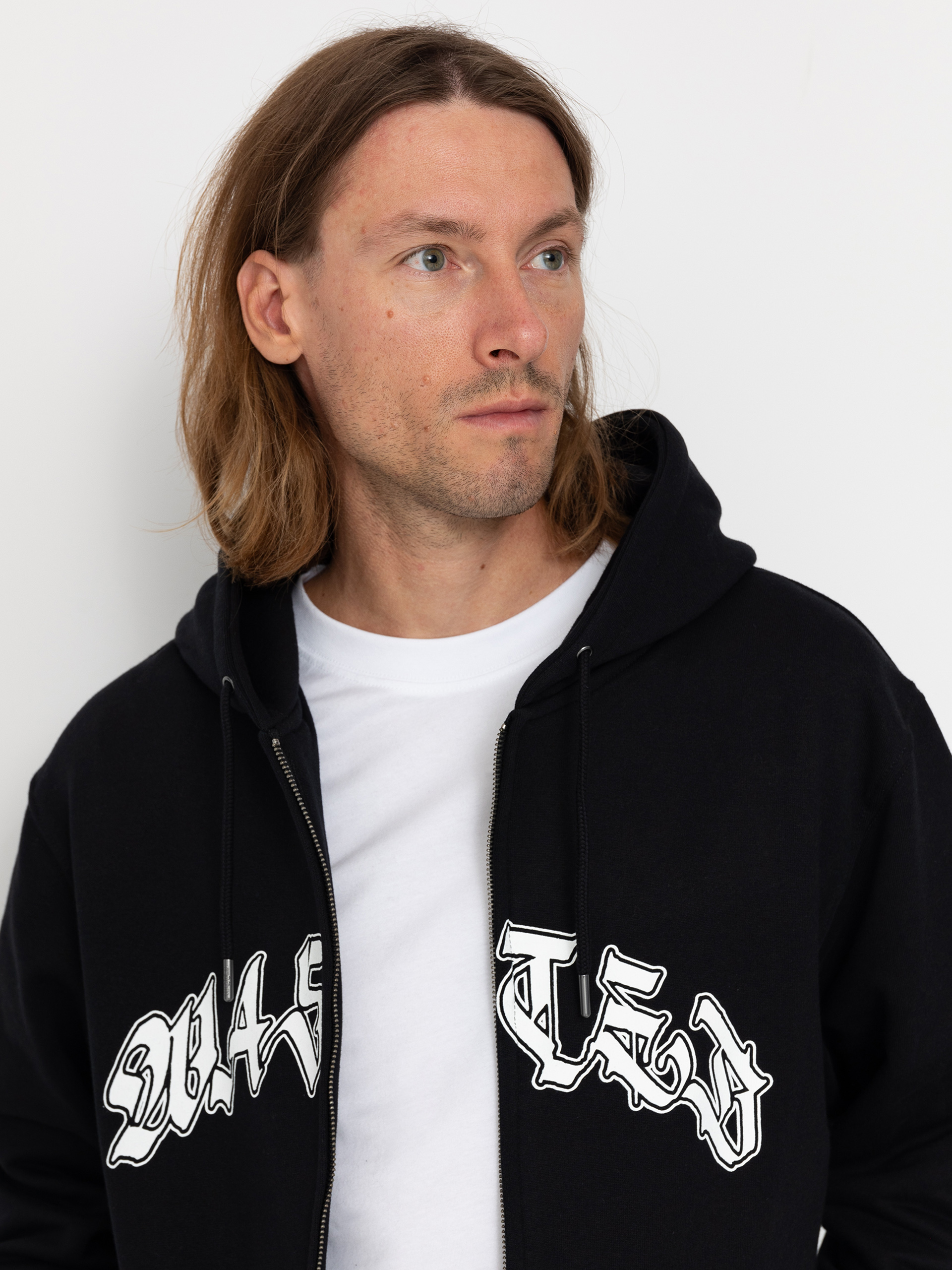 Mikina s kapucňou Wasted Paris Lethal ZHD (black)