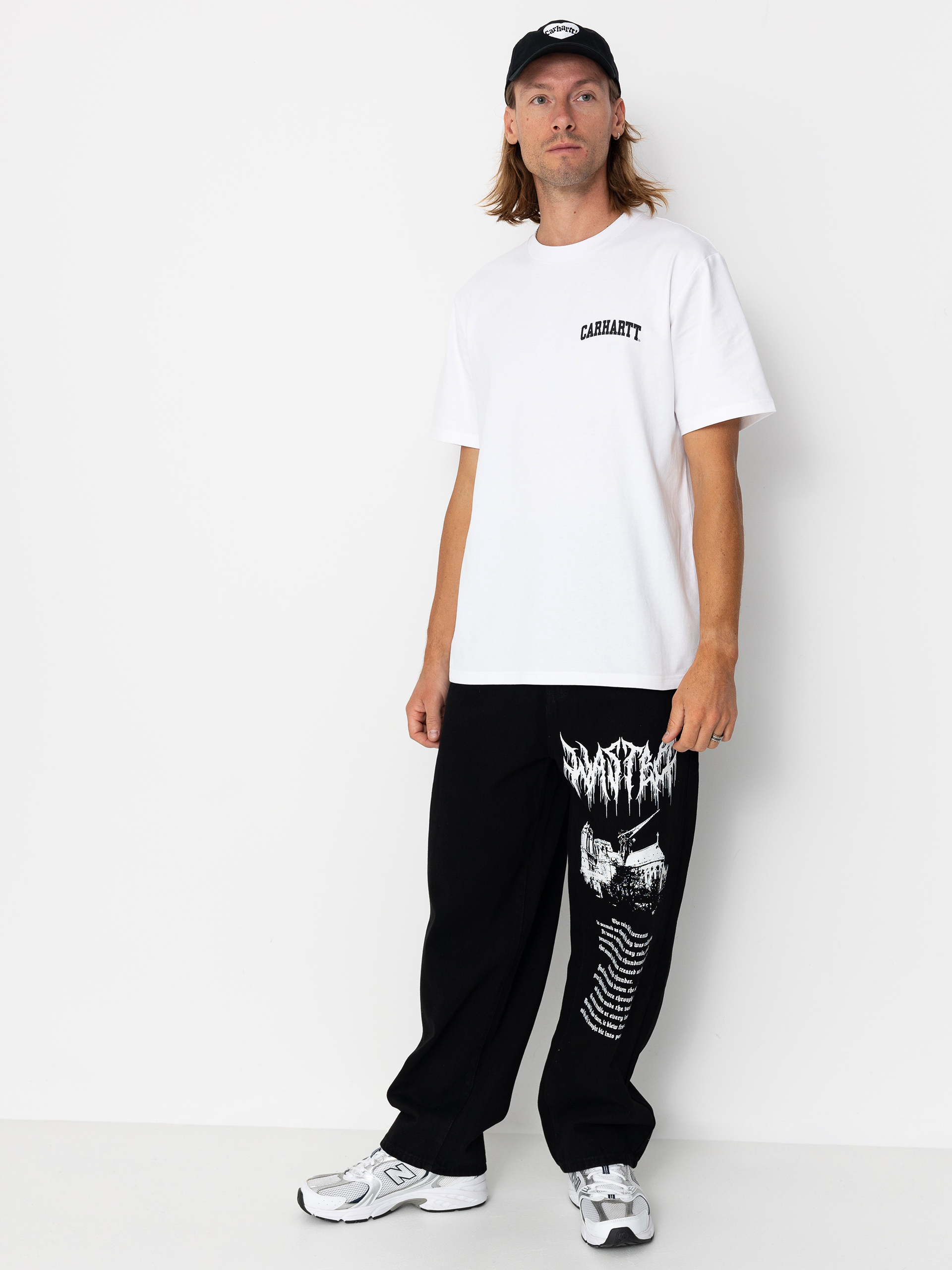 Triu010dko Carhartt WIP University Script (white/black)