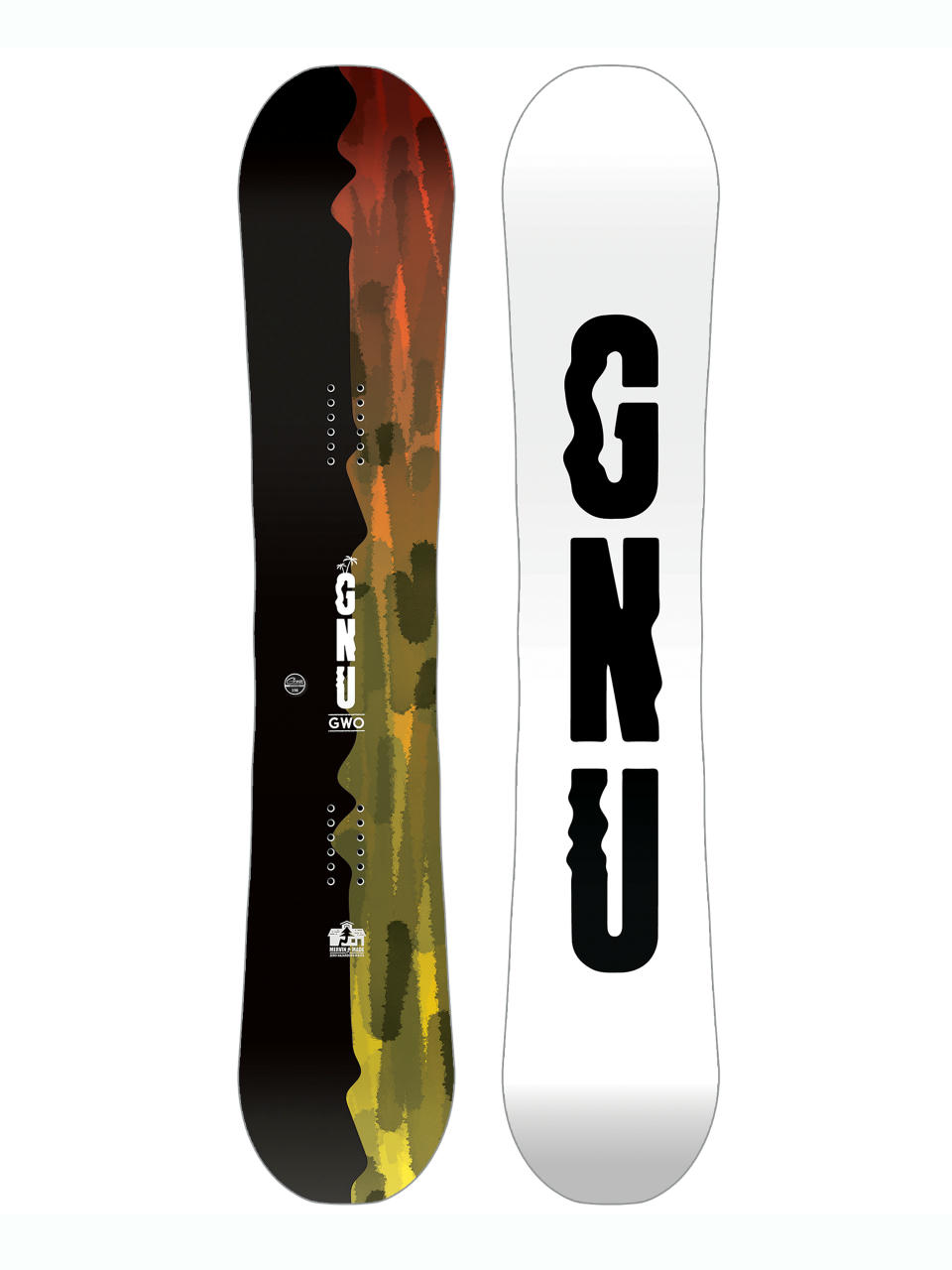 Pánska Snowboard Gnu Gwo (white)