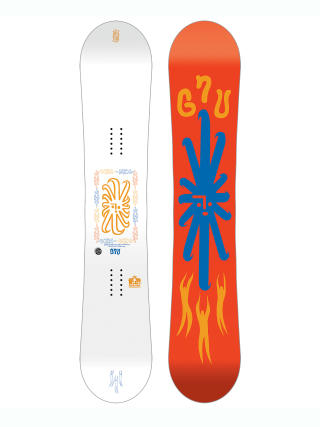 Snowboard Gnu Headspace (orange)