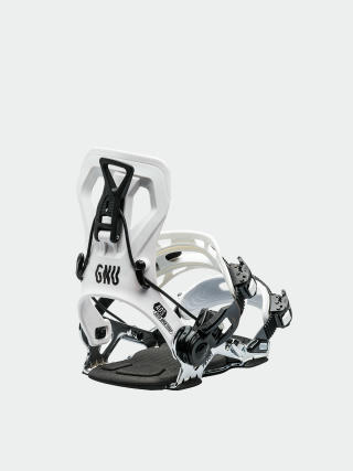 Snowboardové viazanie Gnu Psych (white)