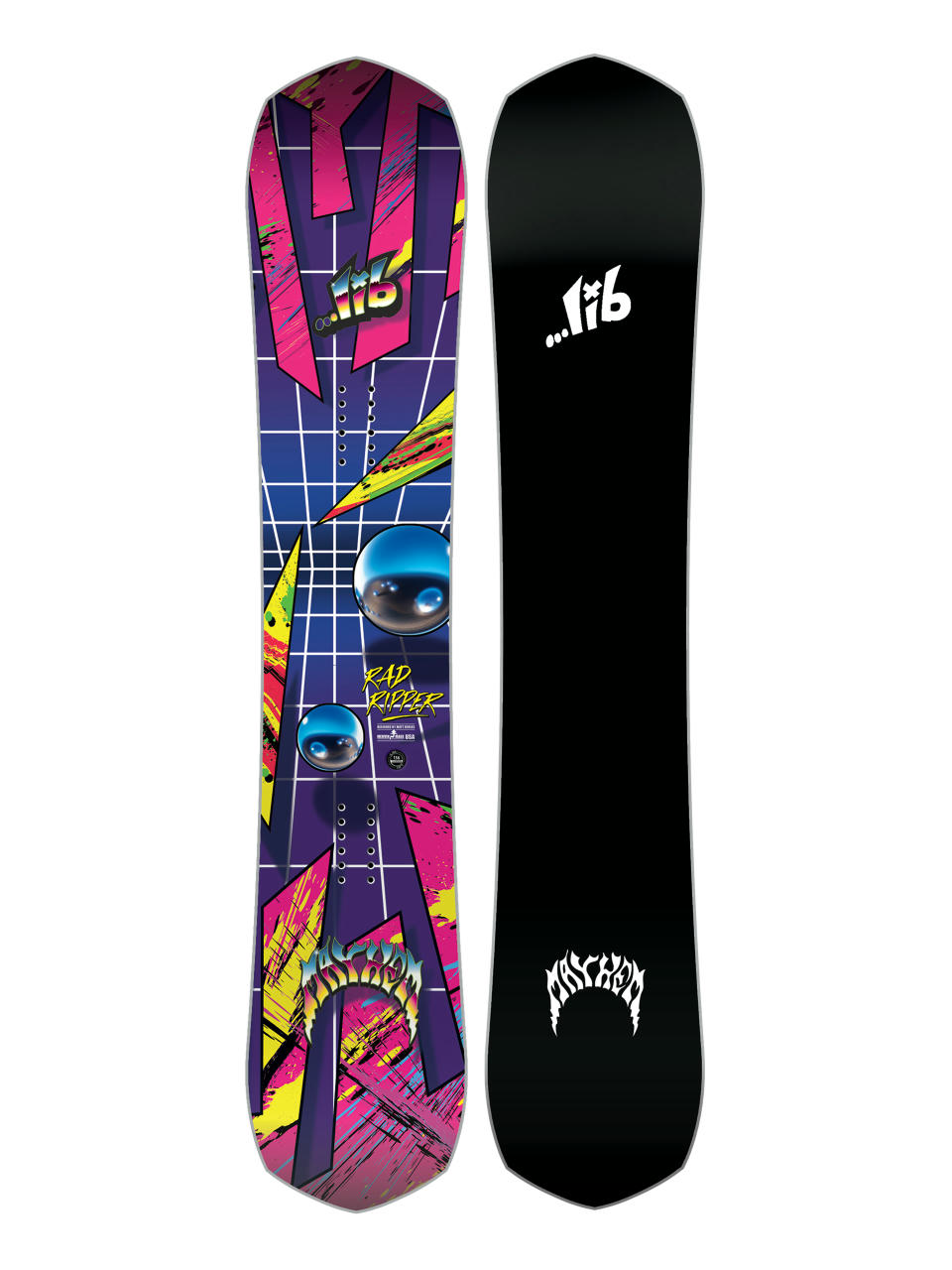 Pánska Snowboard Lib Tech Mayhem Rad Ripper (purple)