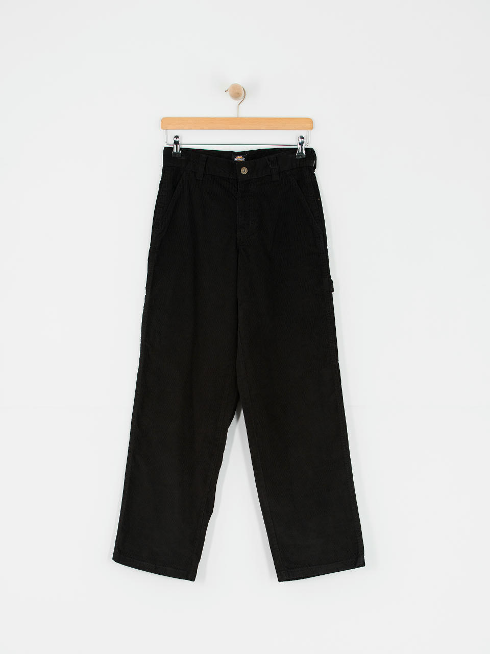 Nohavice Dickies Corduroy Carpenter Wmn (black)