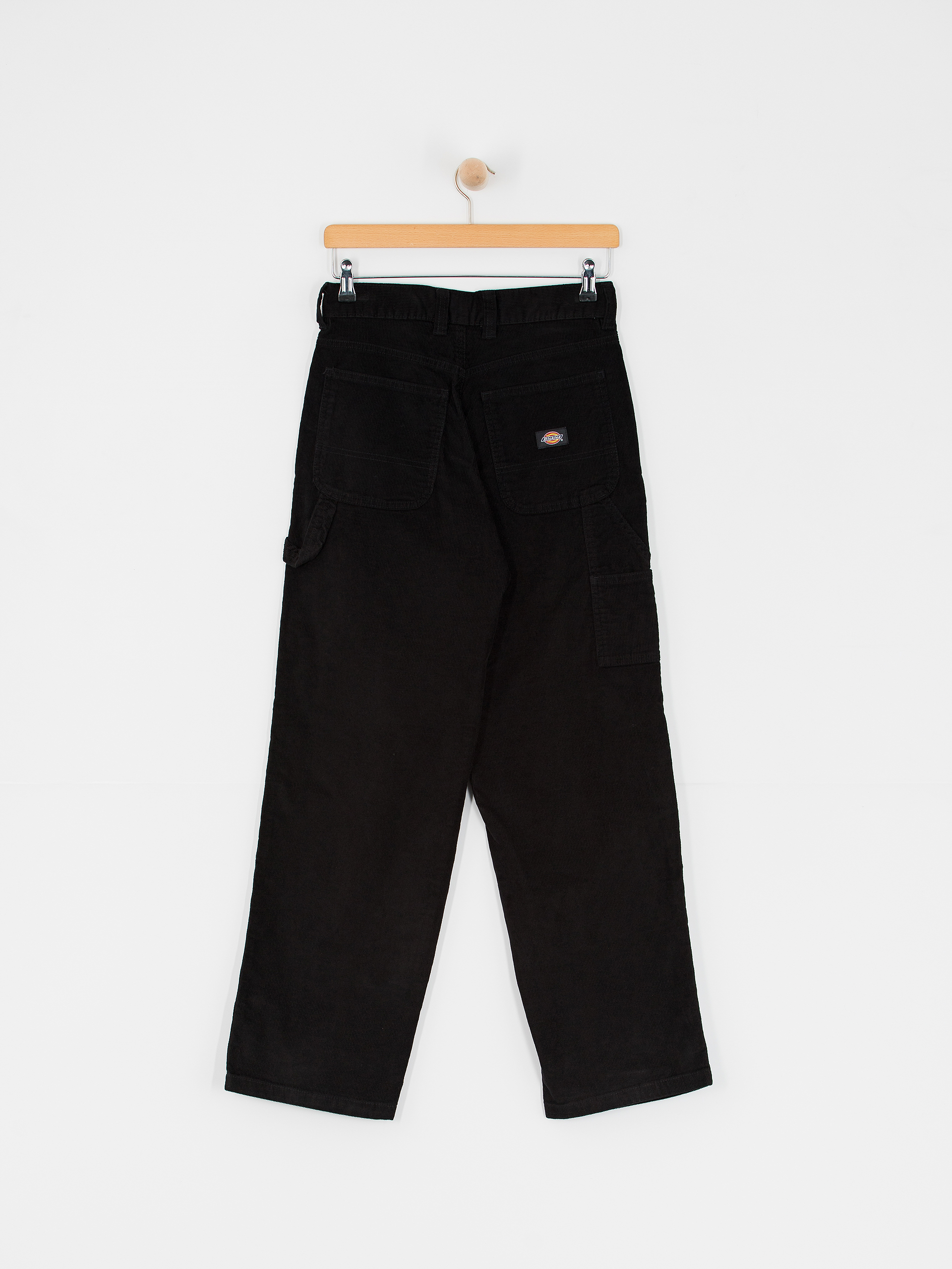 Nohavice Dickies Corduroy Carpenter Wmn (black)