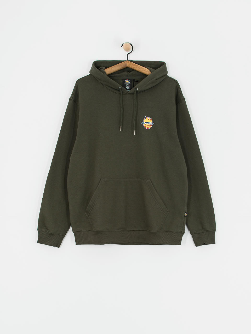 Mikina s kapucňou Dickies X Spitfire Hoodie HD (olive green)