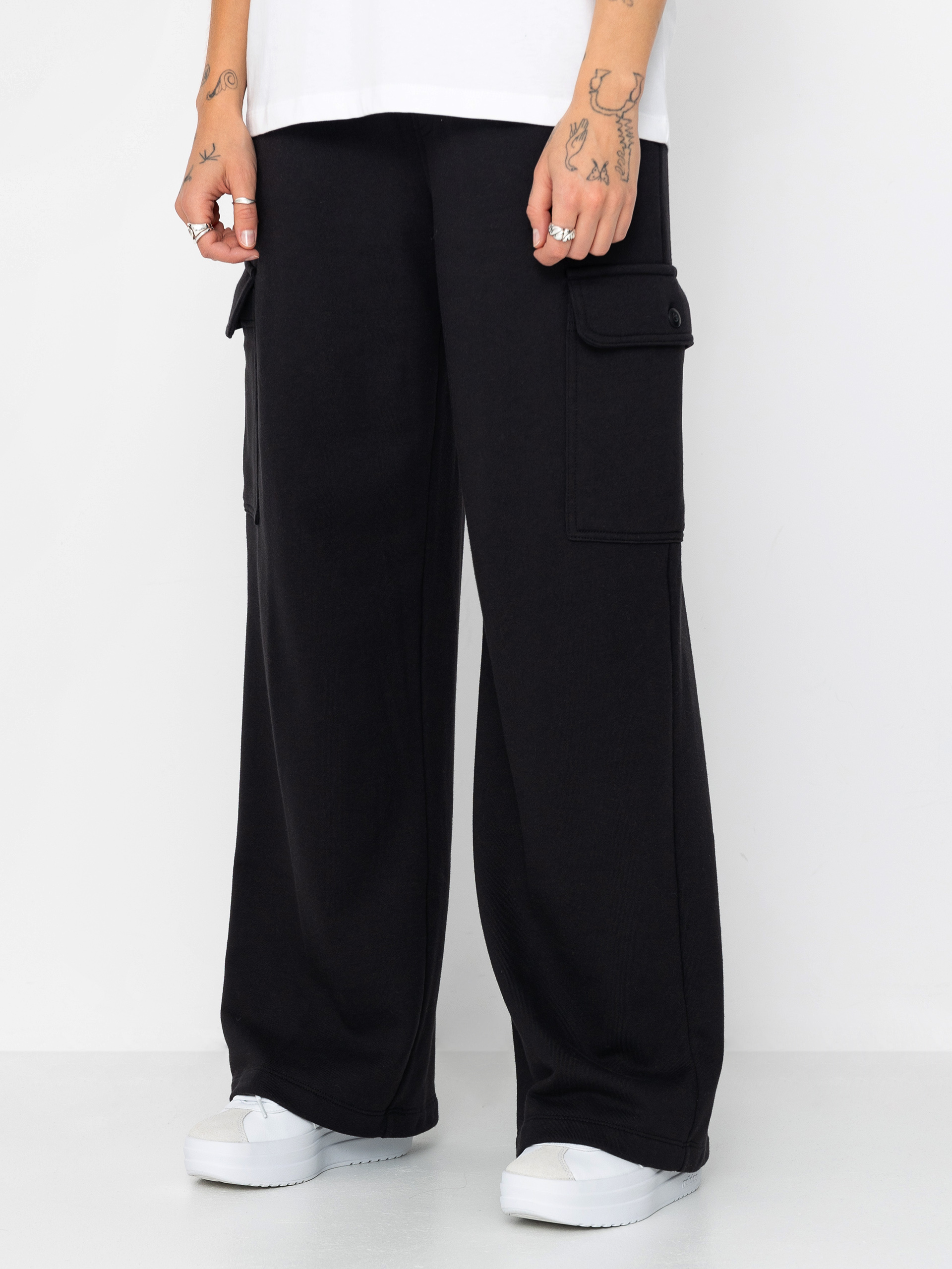 Nohavice Vans Frontside Cargo Wmn (black)