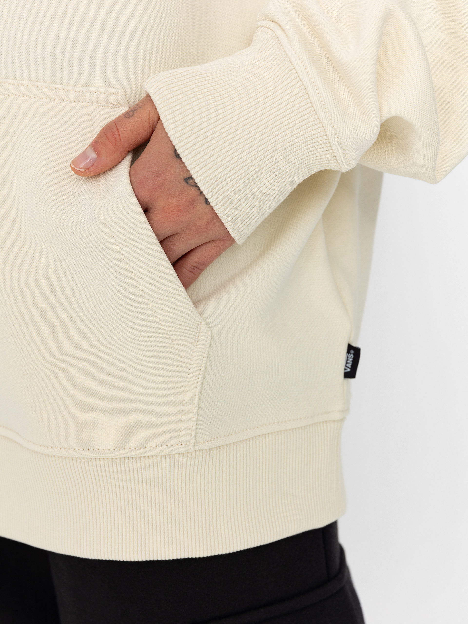 Mikina s kapucňou Vans Flying V HD Wmn (flying v turtledove)