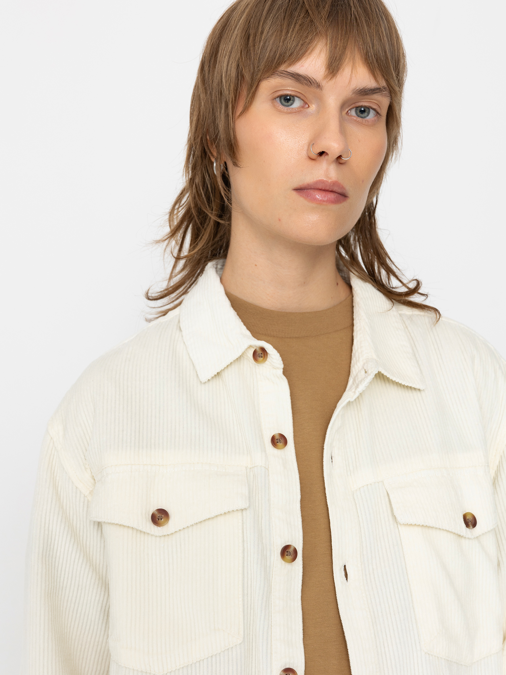 Košeľa Roxy Let It Go Cord Wmn (egret)