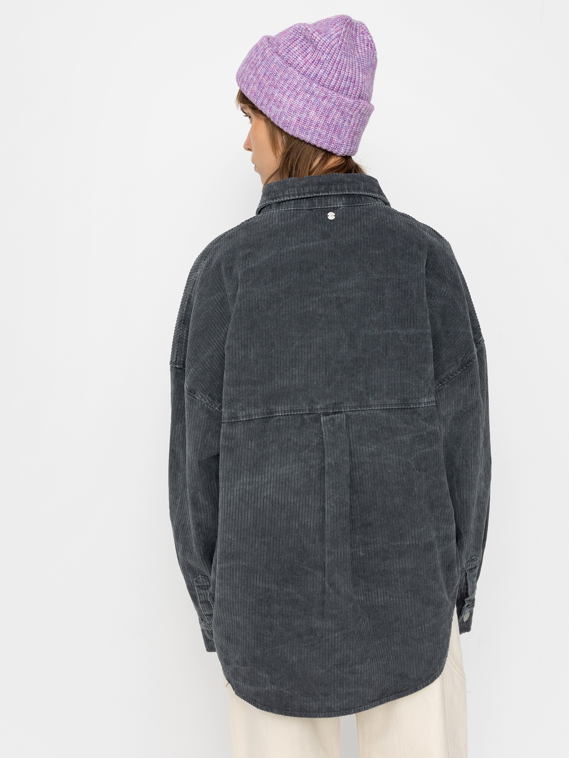 Košeľa Roxy Kick Back Washed Cord Wmn (phantom)