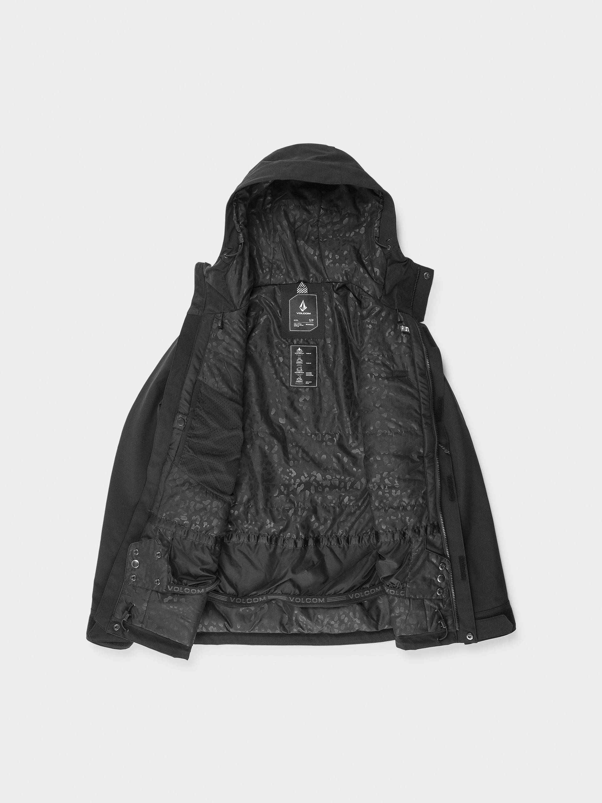 Dámska Snowboardová bunda Volcom Stoney Shadow Ins (black)