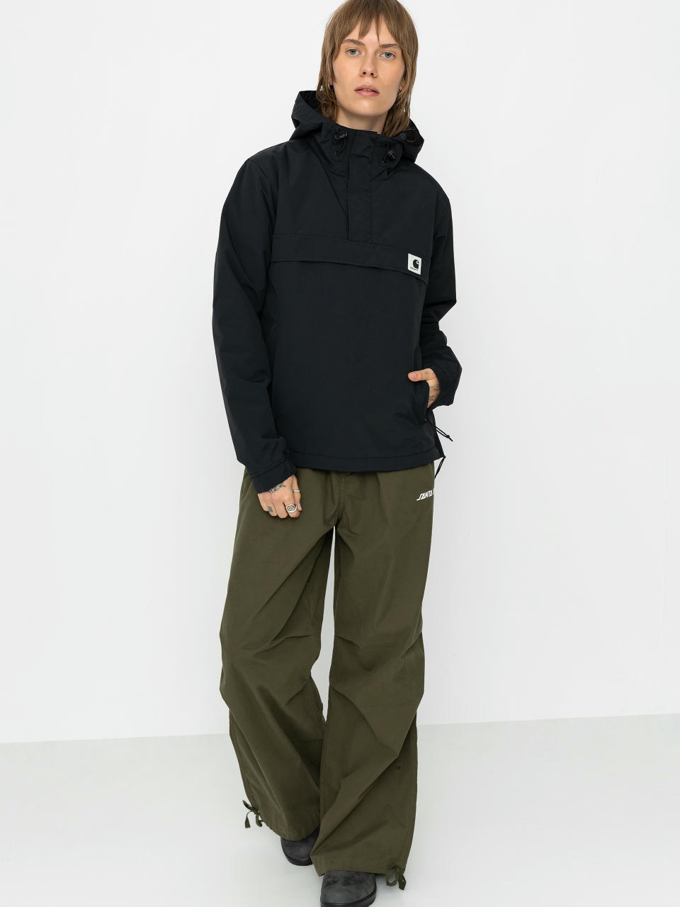 Bunda Carhartt WIP Nimbus Pullover Wmn (black)