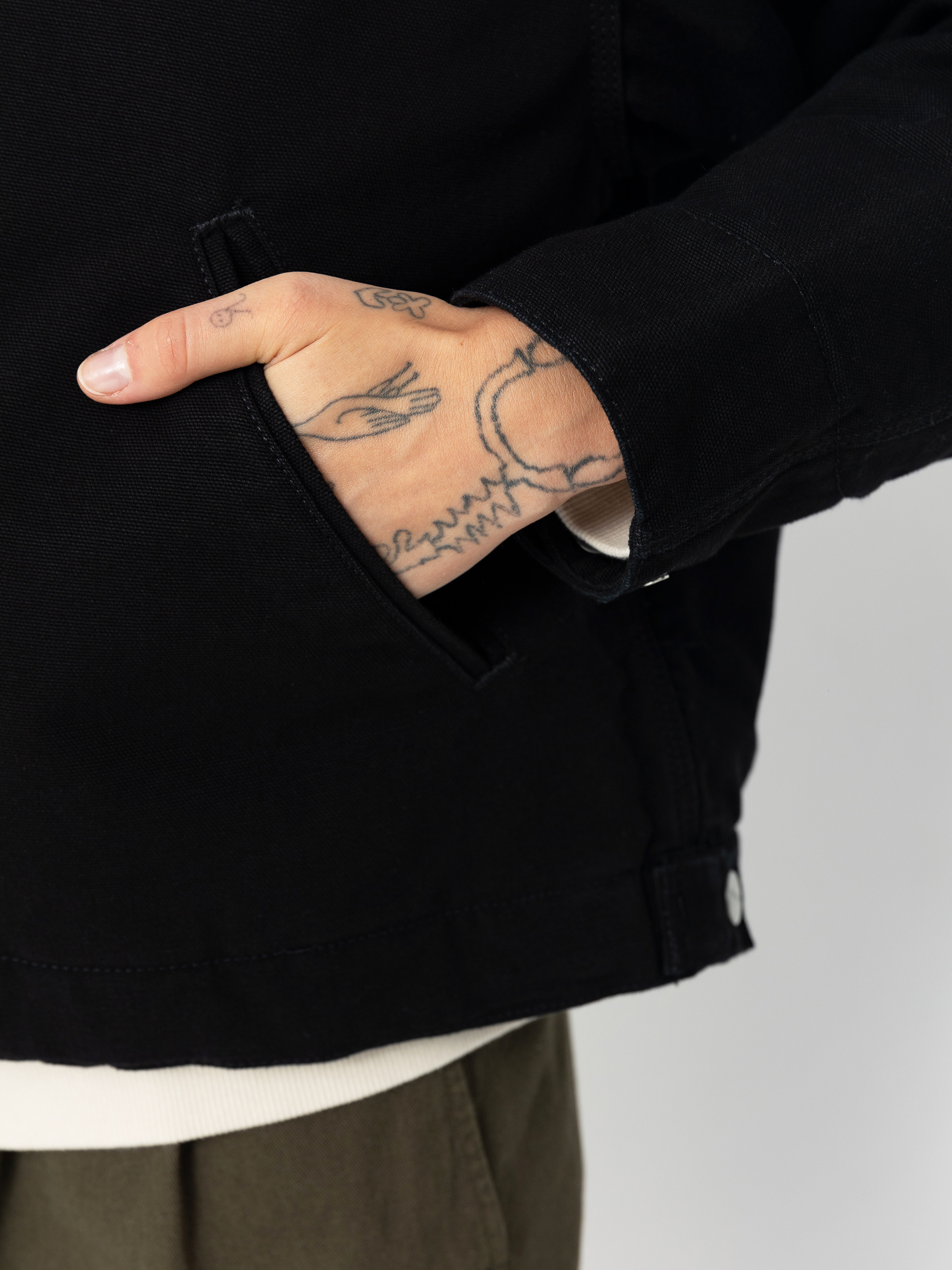 Bunda Carhartt WIP OG Detroit Wmn (black/black)