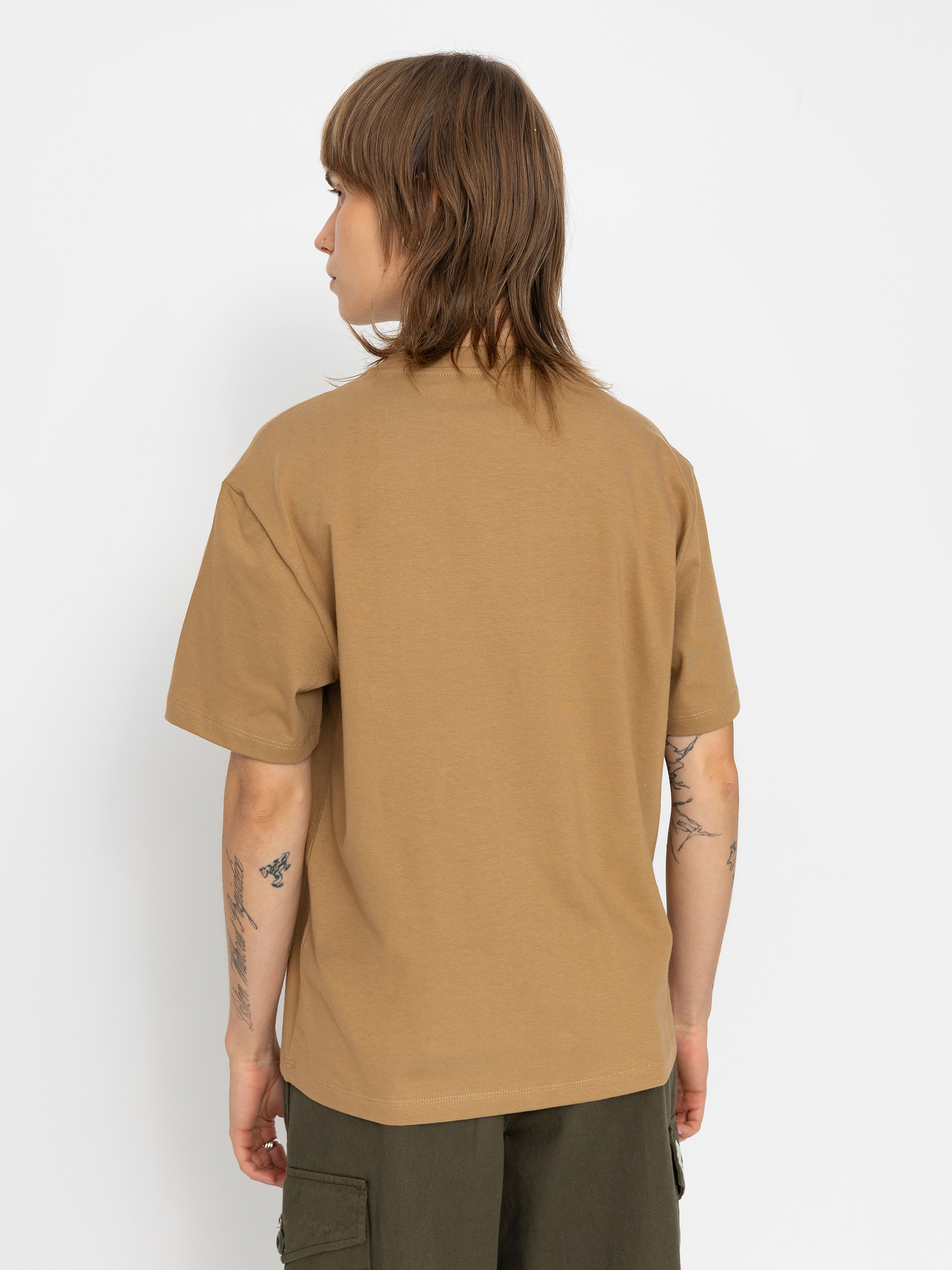 Tričko Carhartt WIP Chase Wmn (peanut/gold)