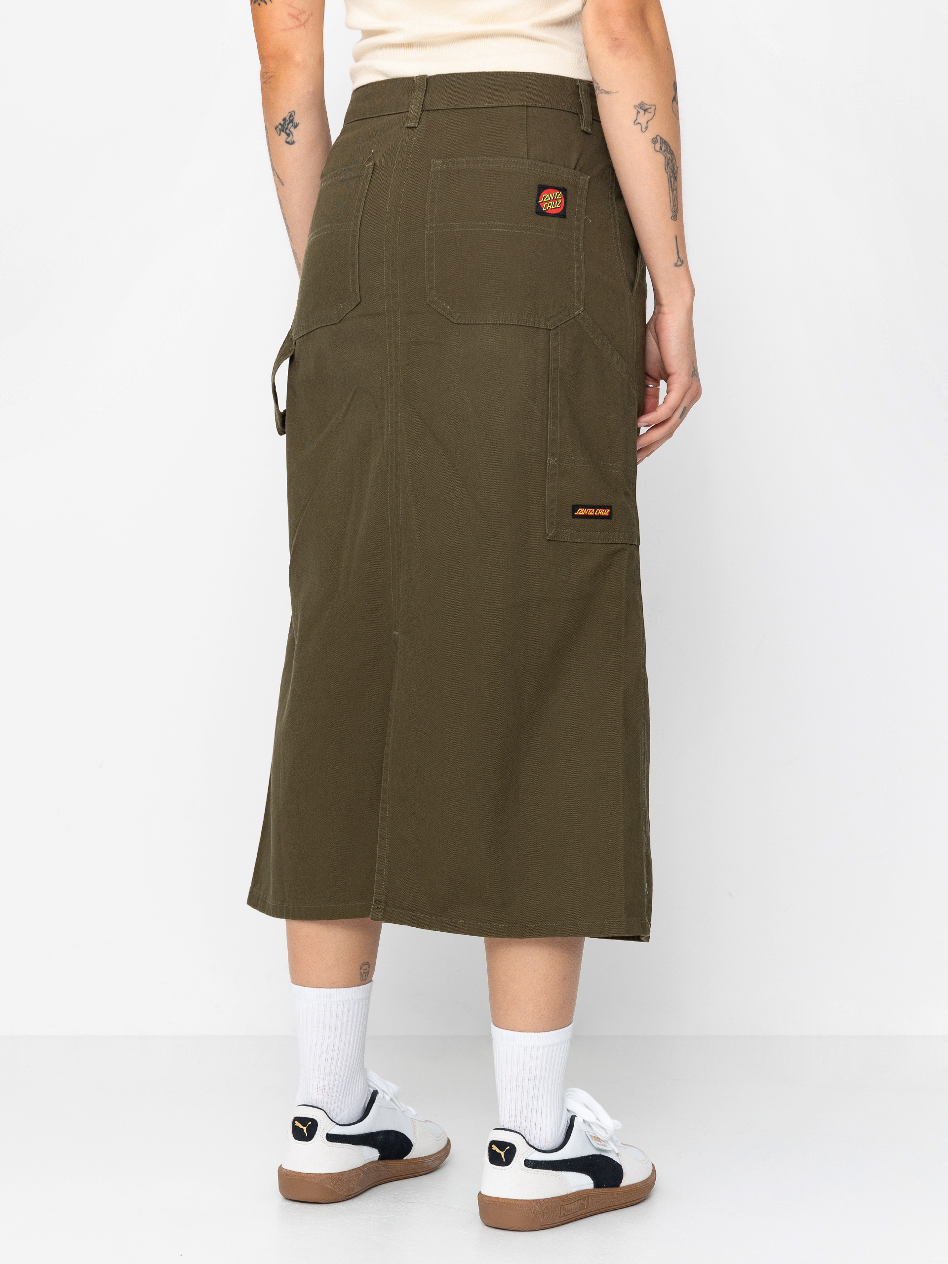 Sukňa Santa Cruz Classic Carpenter Wmn (khaki)