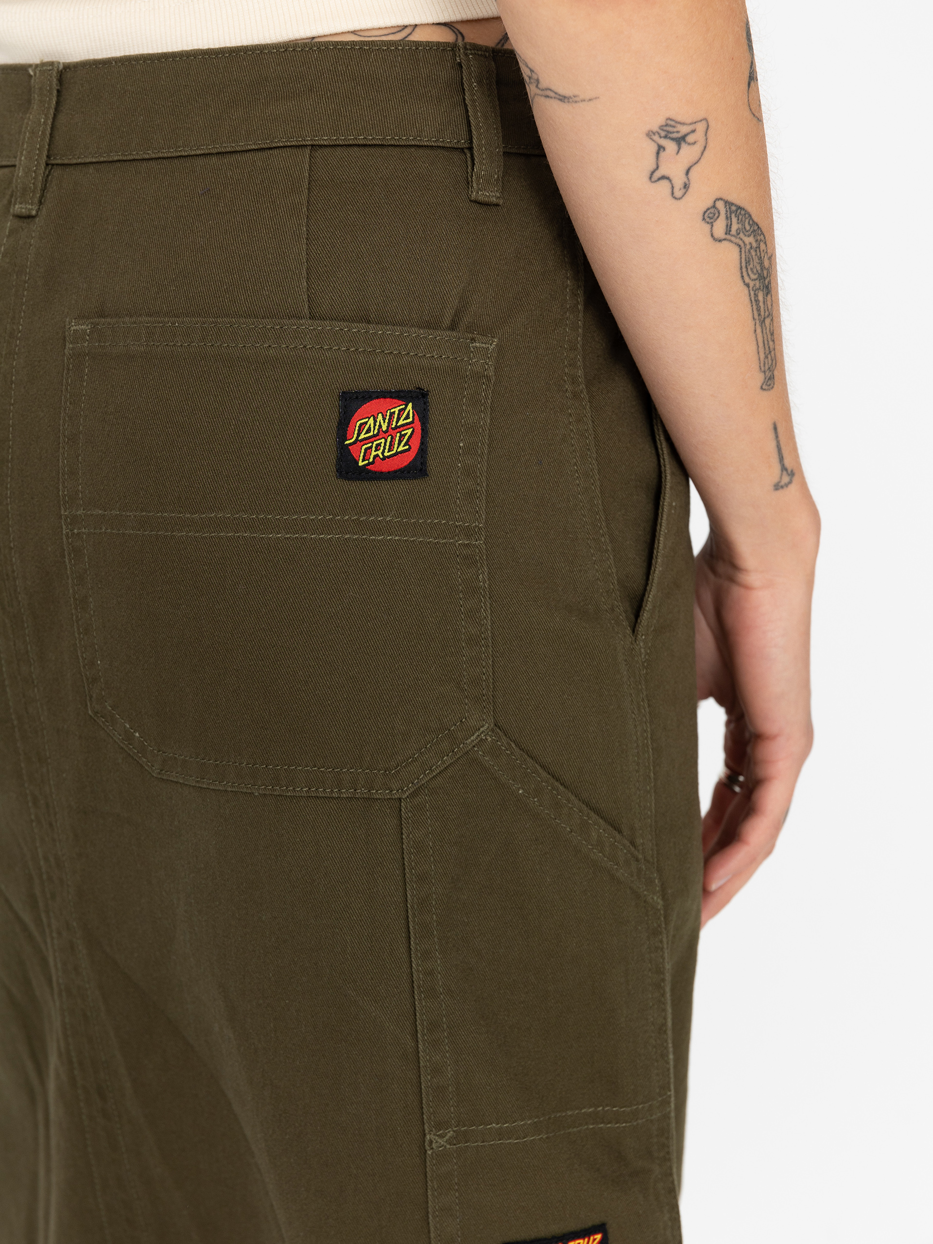 Sukňa Santa Cruz Classic Carpenter Wmn (khaki)