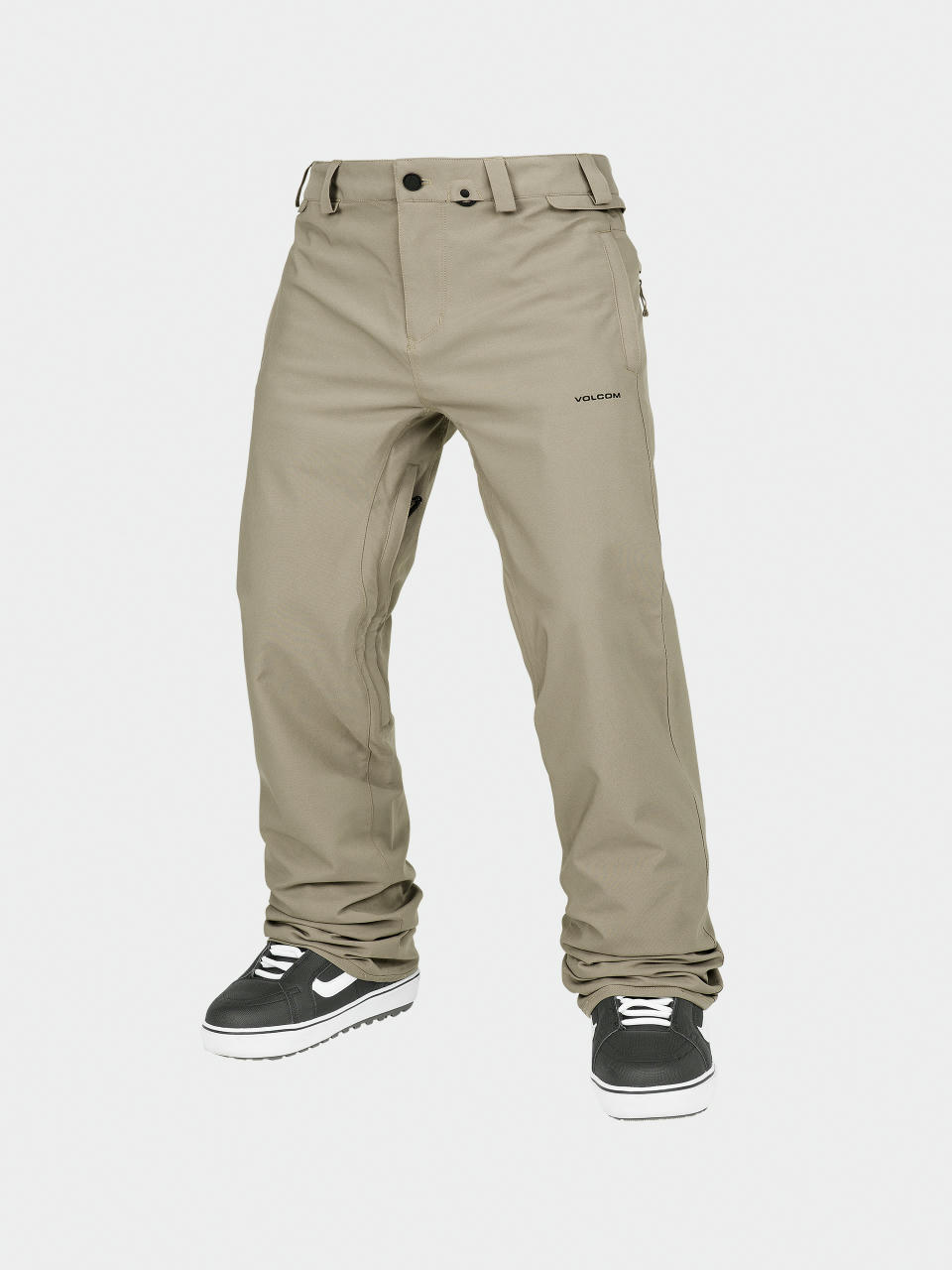 Pánske Snowboardové nohavice Volcom Freakin Snow Chino (chestnut brown)