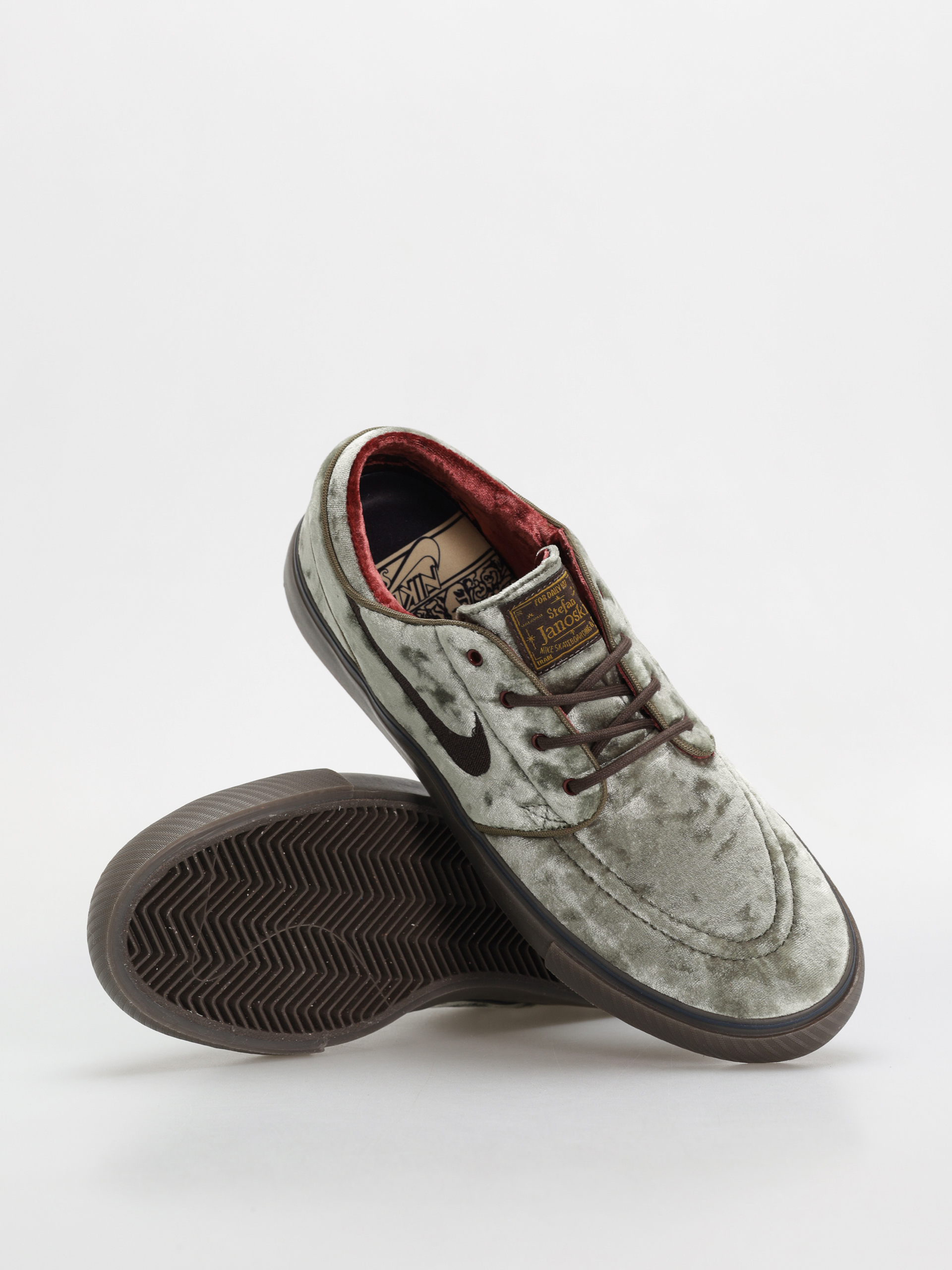 Topánky Nike SB Zoom Janoski OG+ SE (medium olive/velvet brown baroque brown)