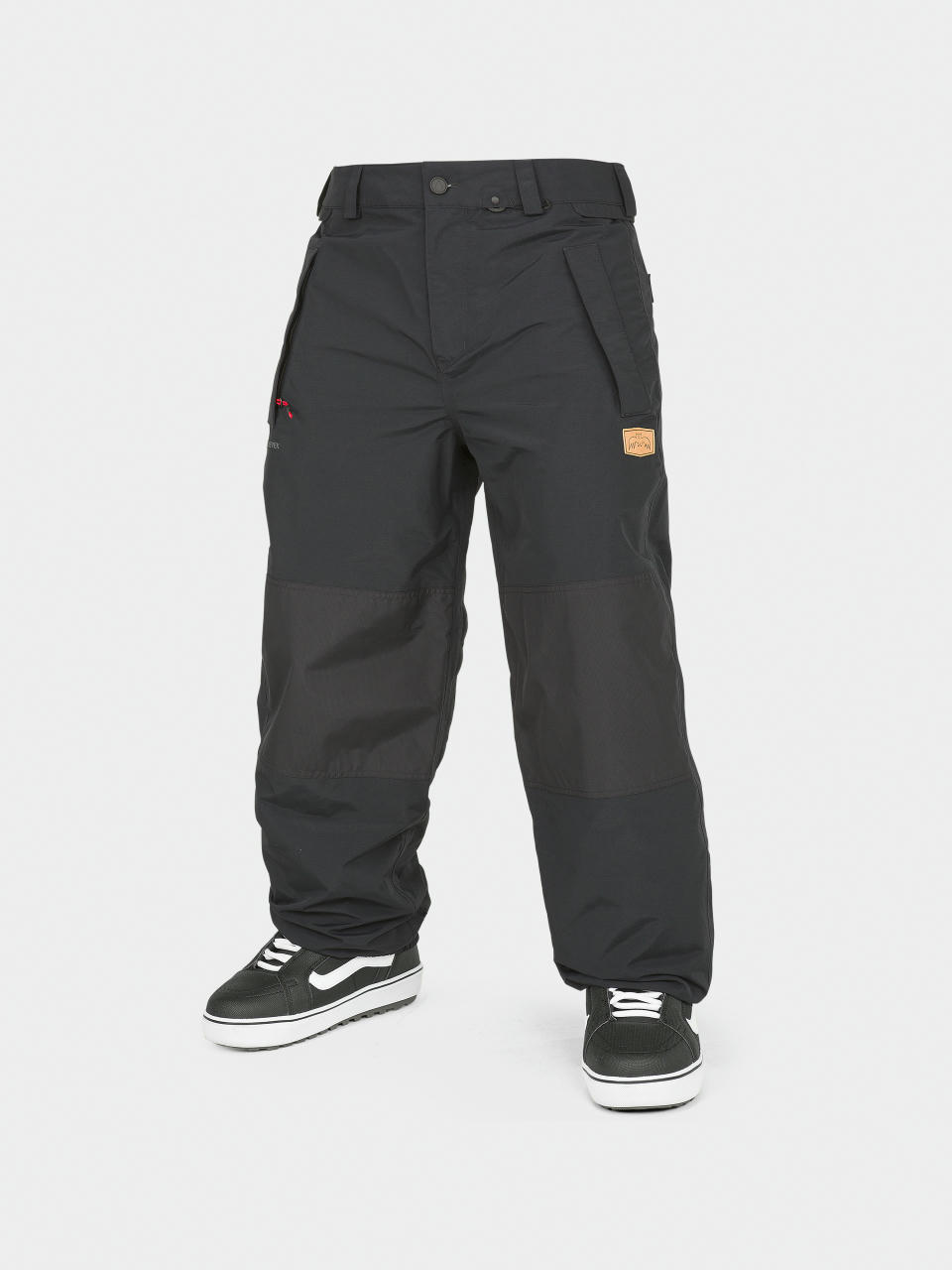 Pánske Snowboardové nohavice Volcom Longo Gore Tex (black)